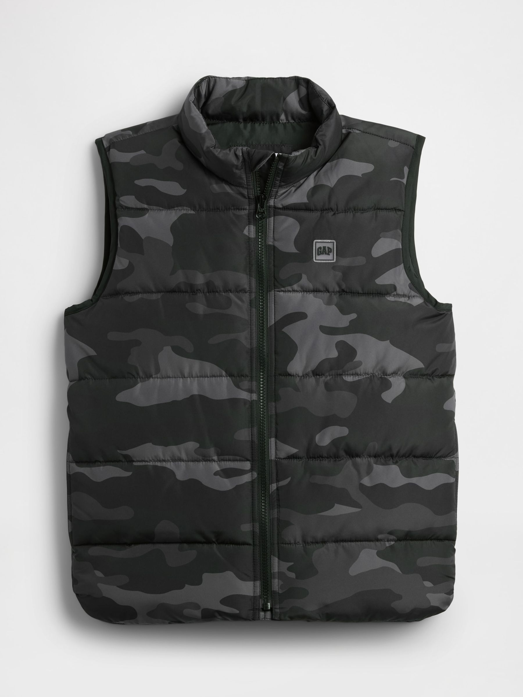 Black Relaxed ColdControl Puffer Vest (4-13yrs) - Image 5 of 5