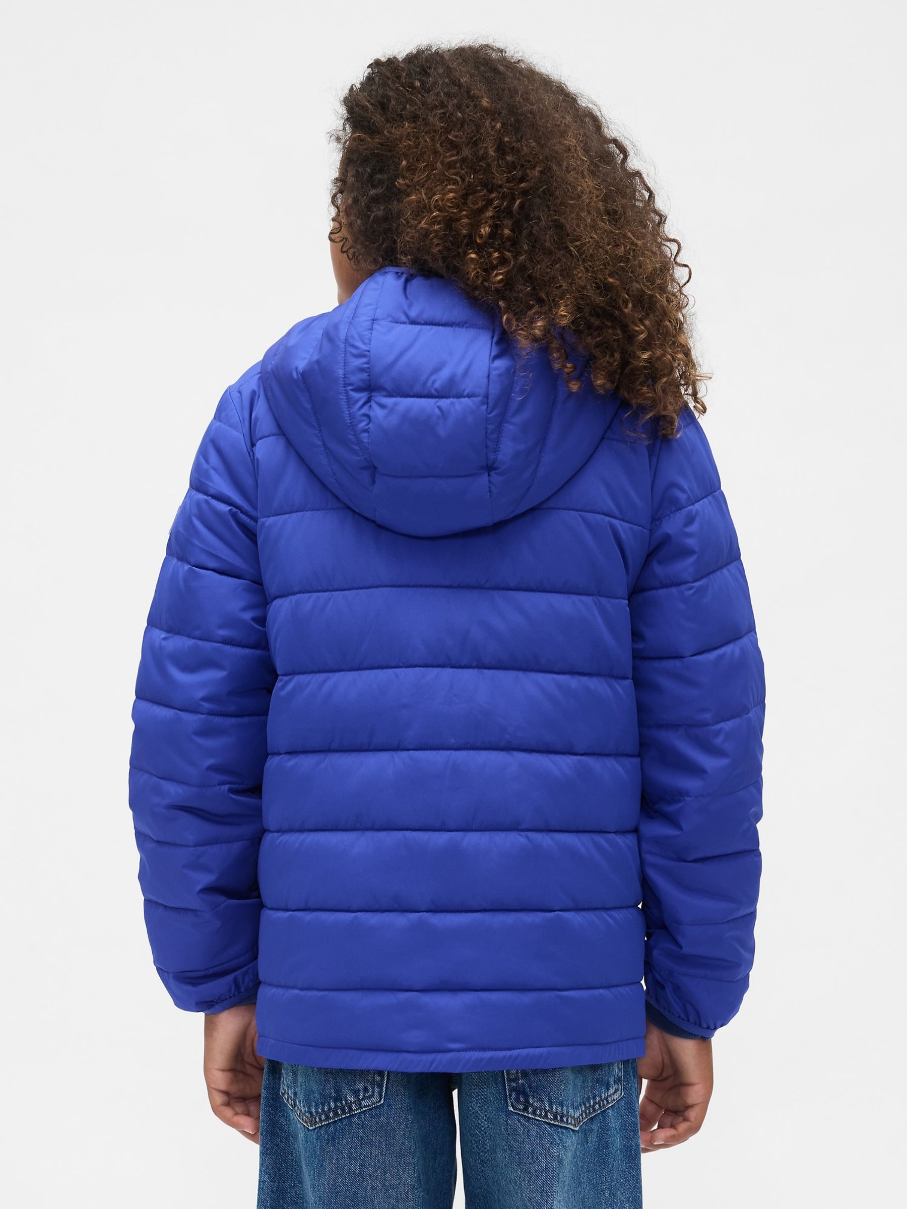 Blue Cold Control Puffer Jacket (4-13yrs) - Image 2 of 5