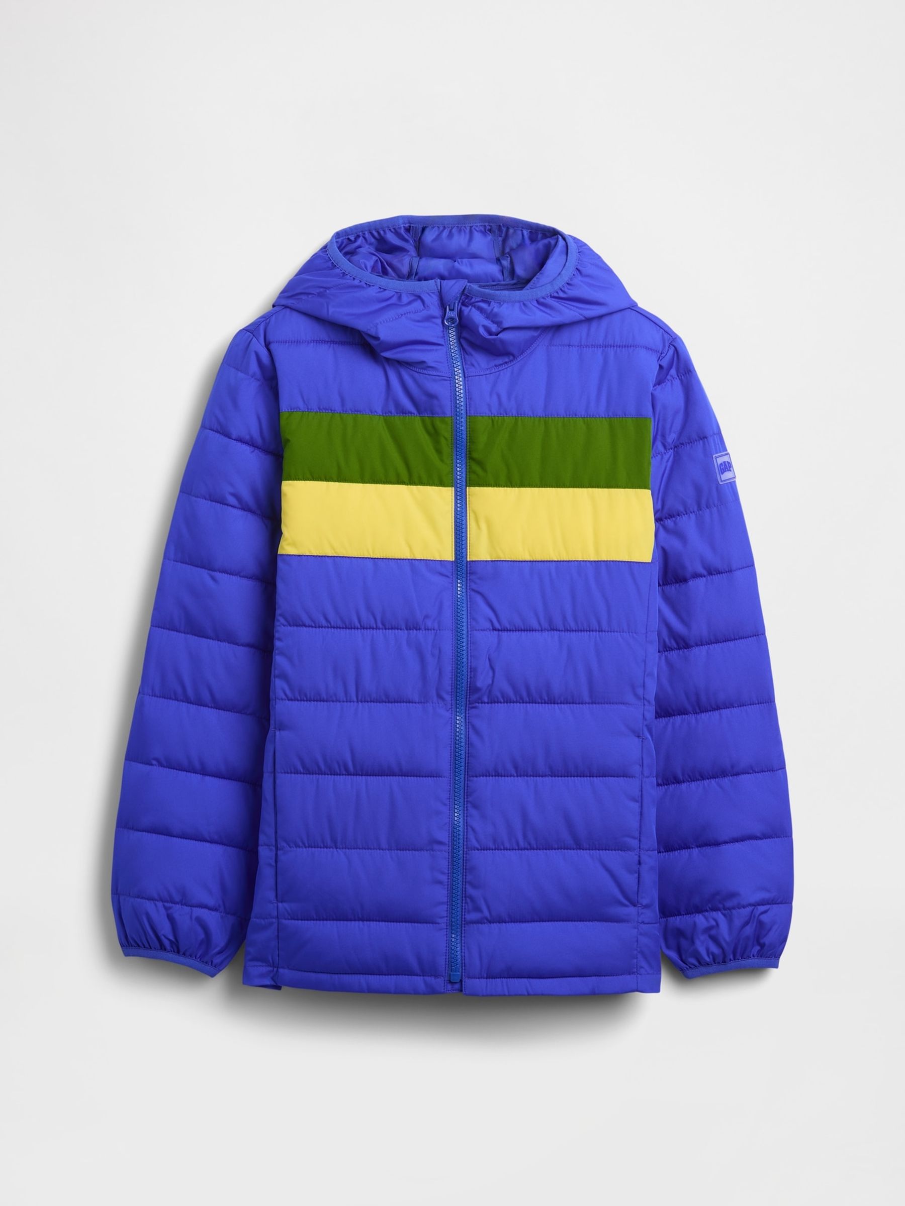 Blue Cold Control Puffer Jacket (4-13yrs) - Image 4 of 5