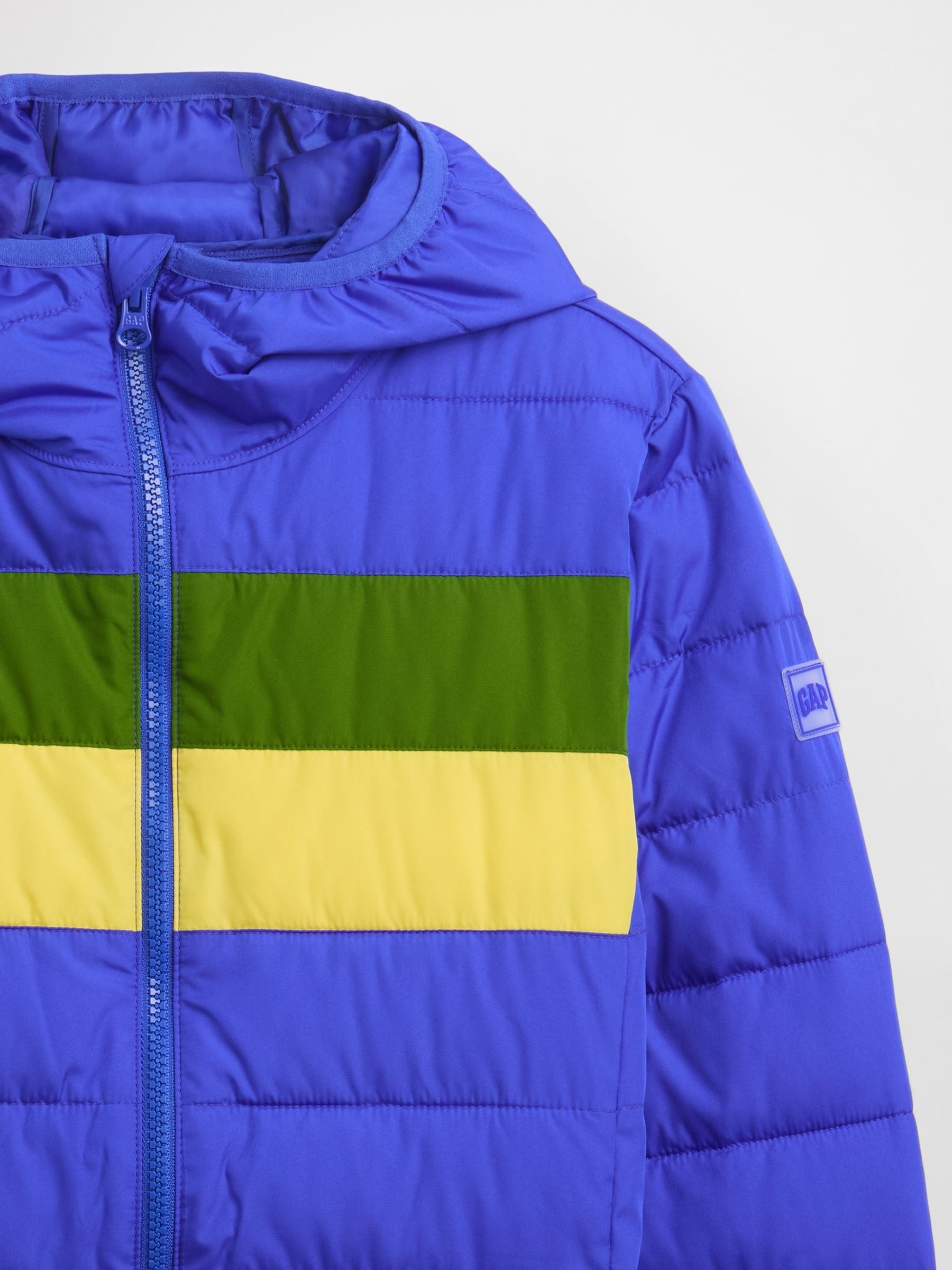 Blue Cold Control Puffer Jacket (4-13yrs) - Image 5 of 5