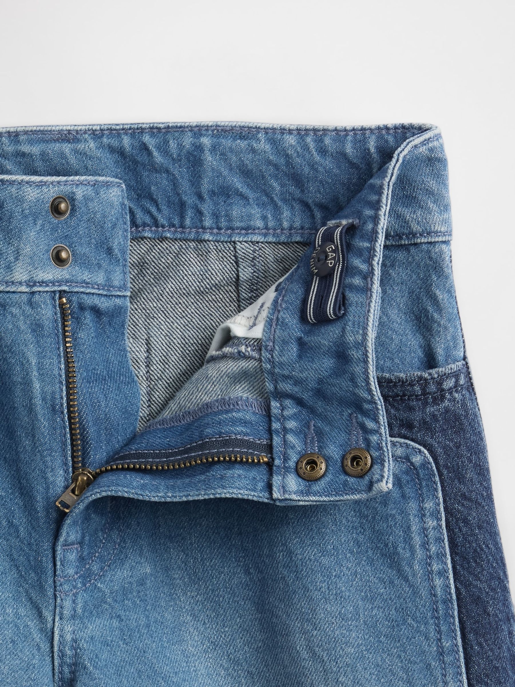 Blue High Waisted Stride Wide-Leg Ankle Jeans - Image 6 of 6 Blue High Waisted Stride Wide-Leg Ankle Jeans - Image 6 of 6