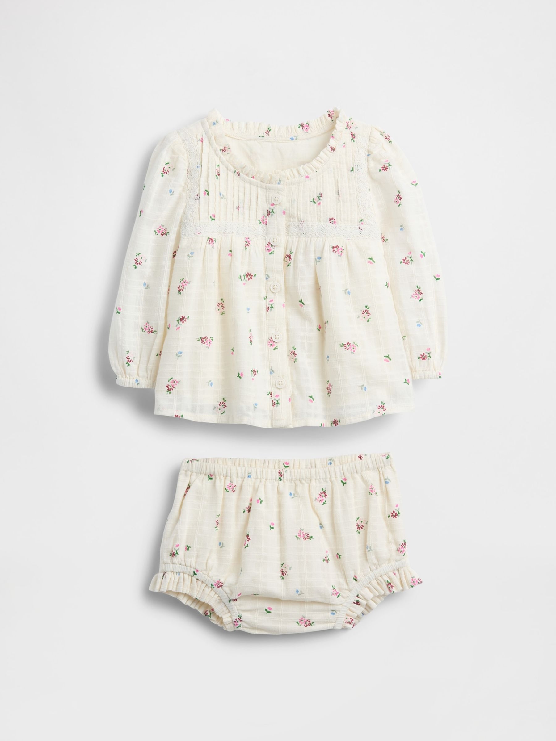 Cream Bubble Outfit Set - Image 1 of 3