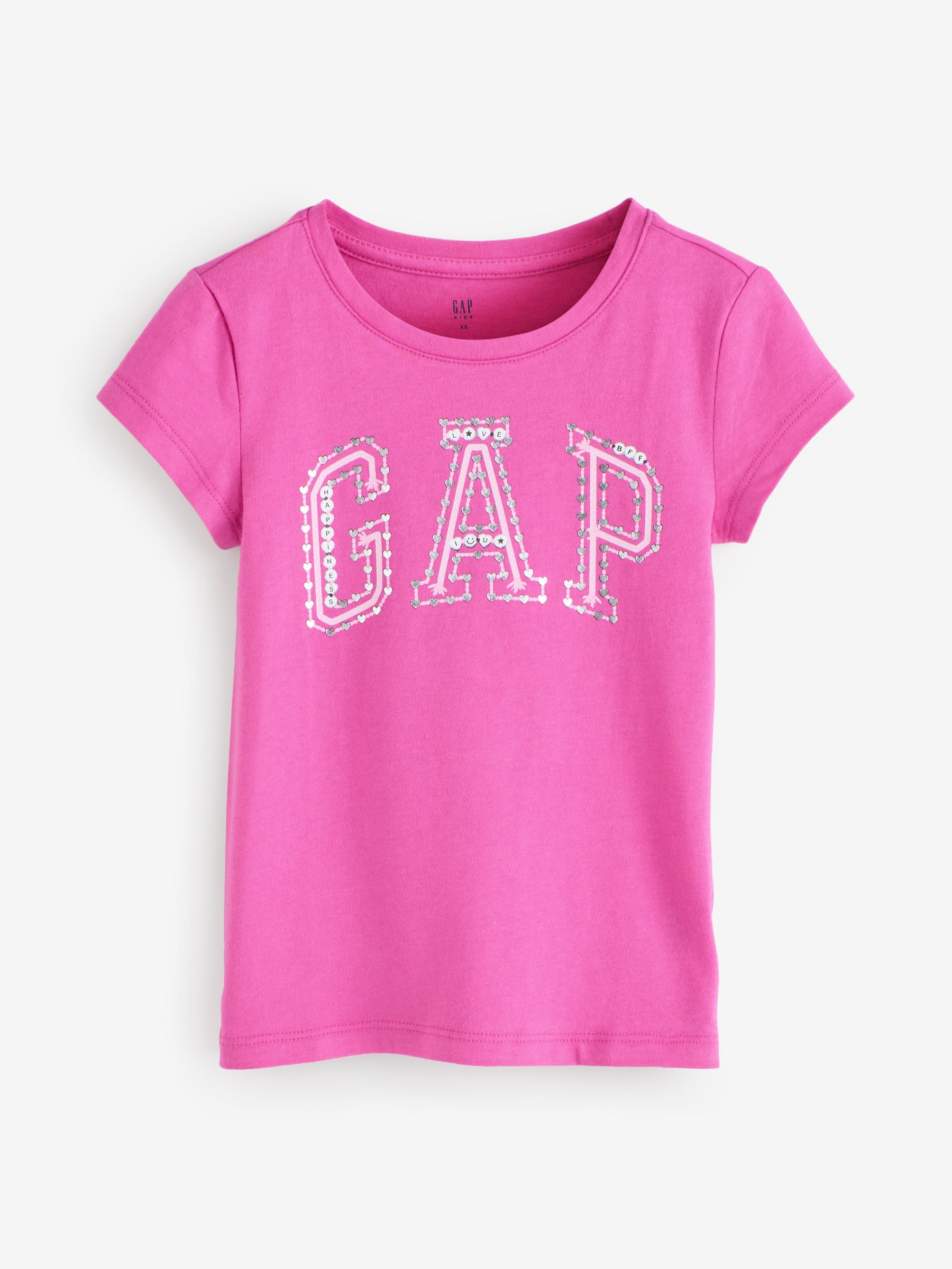 Pink Logo T-Shirt (4-13yrs) - Image 1 of 4