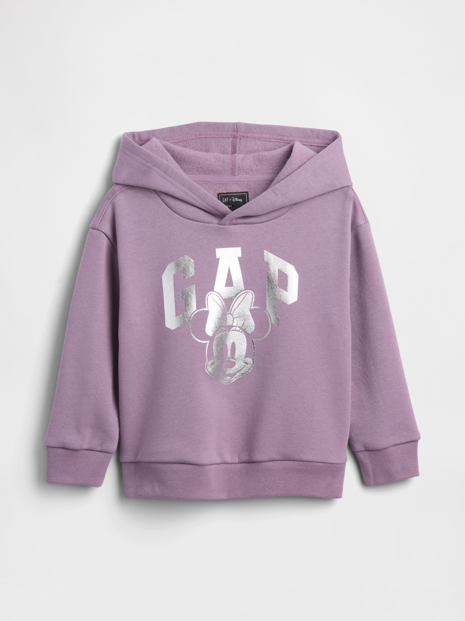 Purple Disney Relaxed Logo Hoodie (6mths-5yrs) - Image 1 of 3