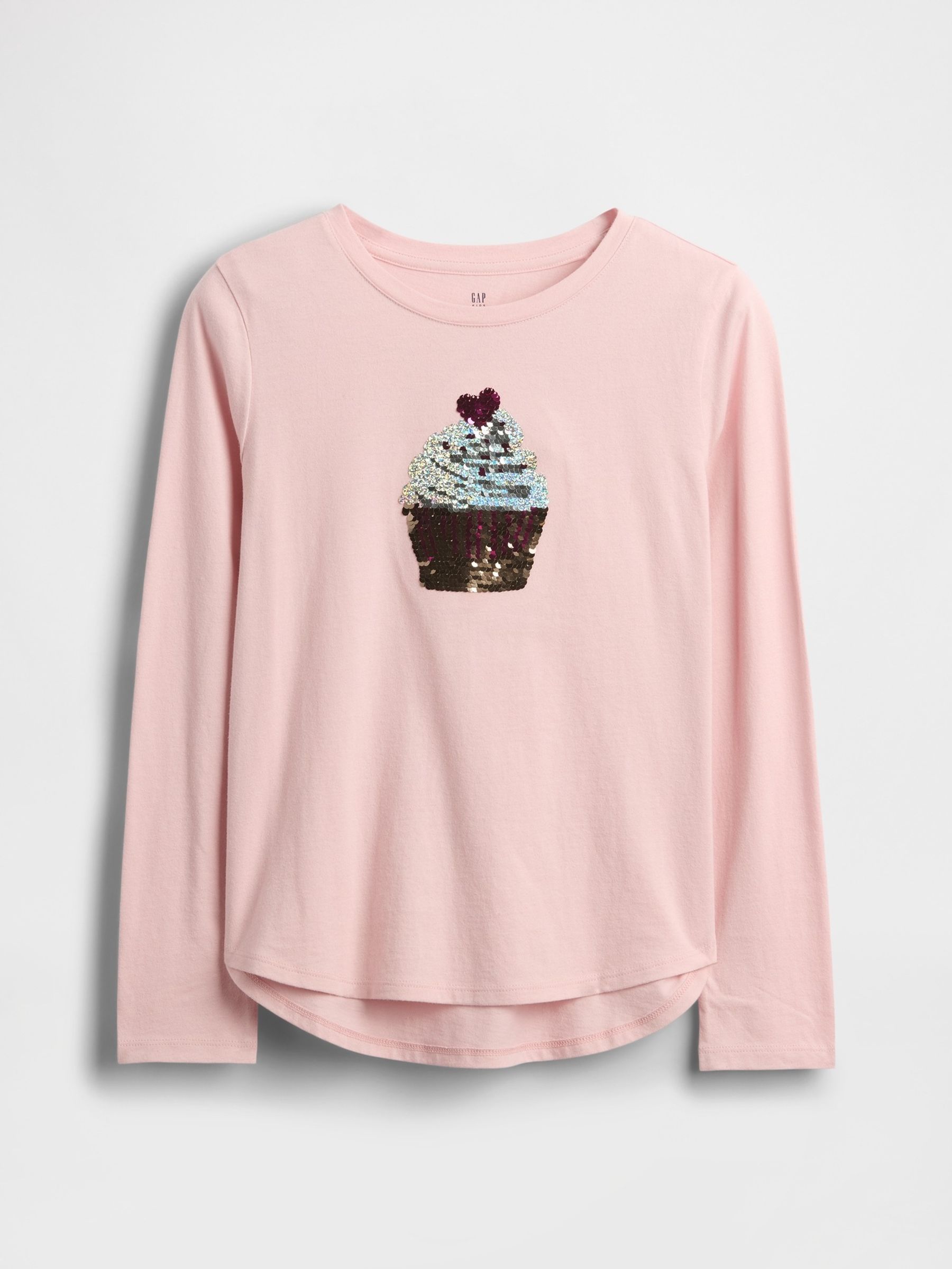 Pink Flippy-Sequin Graphic T-Shirt - Image 3 of 4