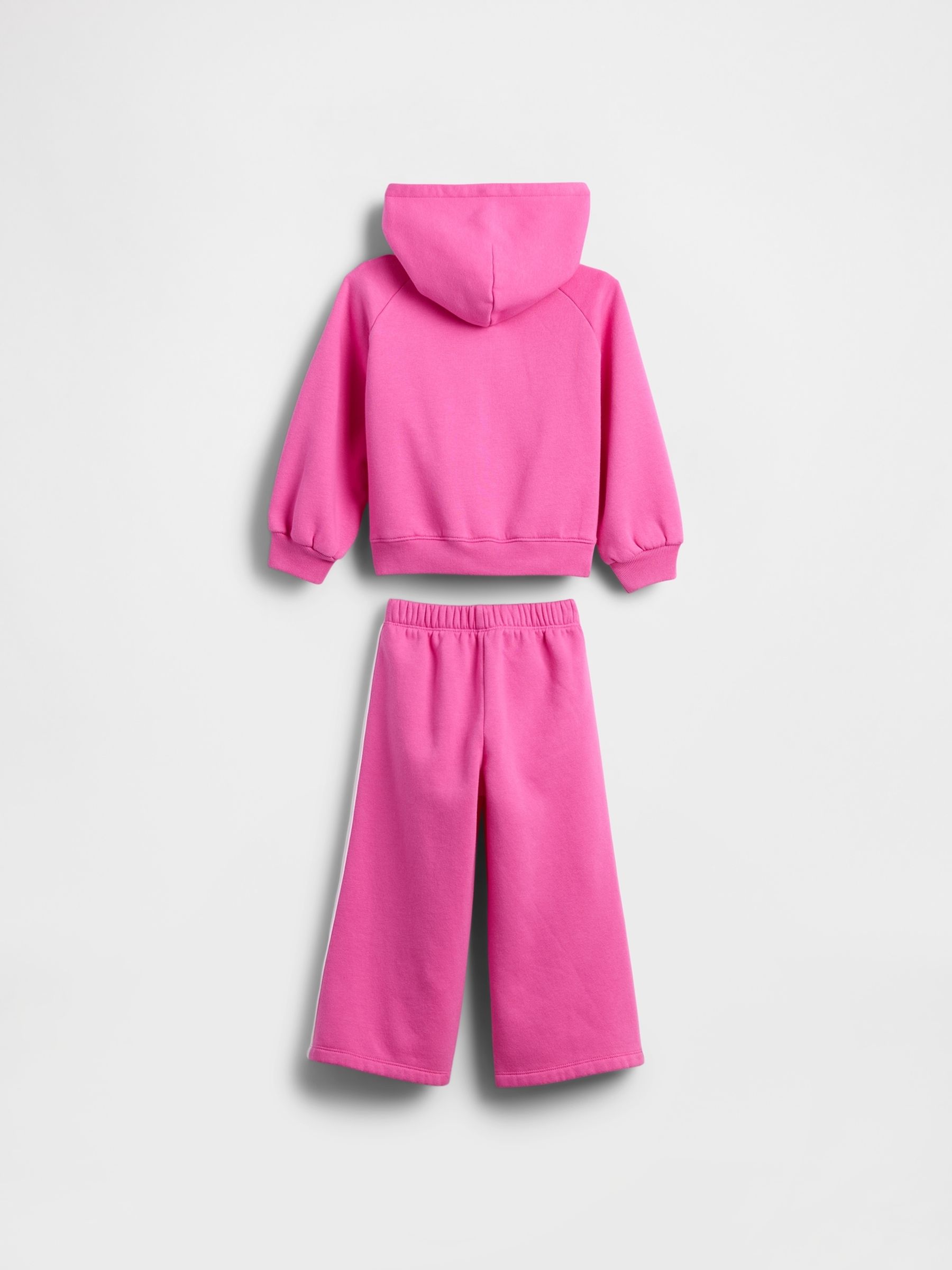 Pink Vintage Soft Hoodie Outfit Set (6mths-5yrs) - Image 3 of 3
