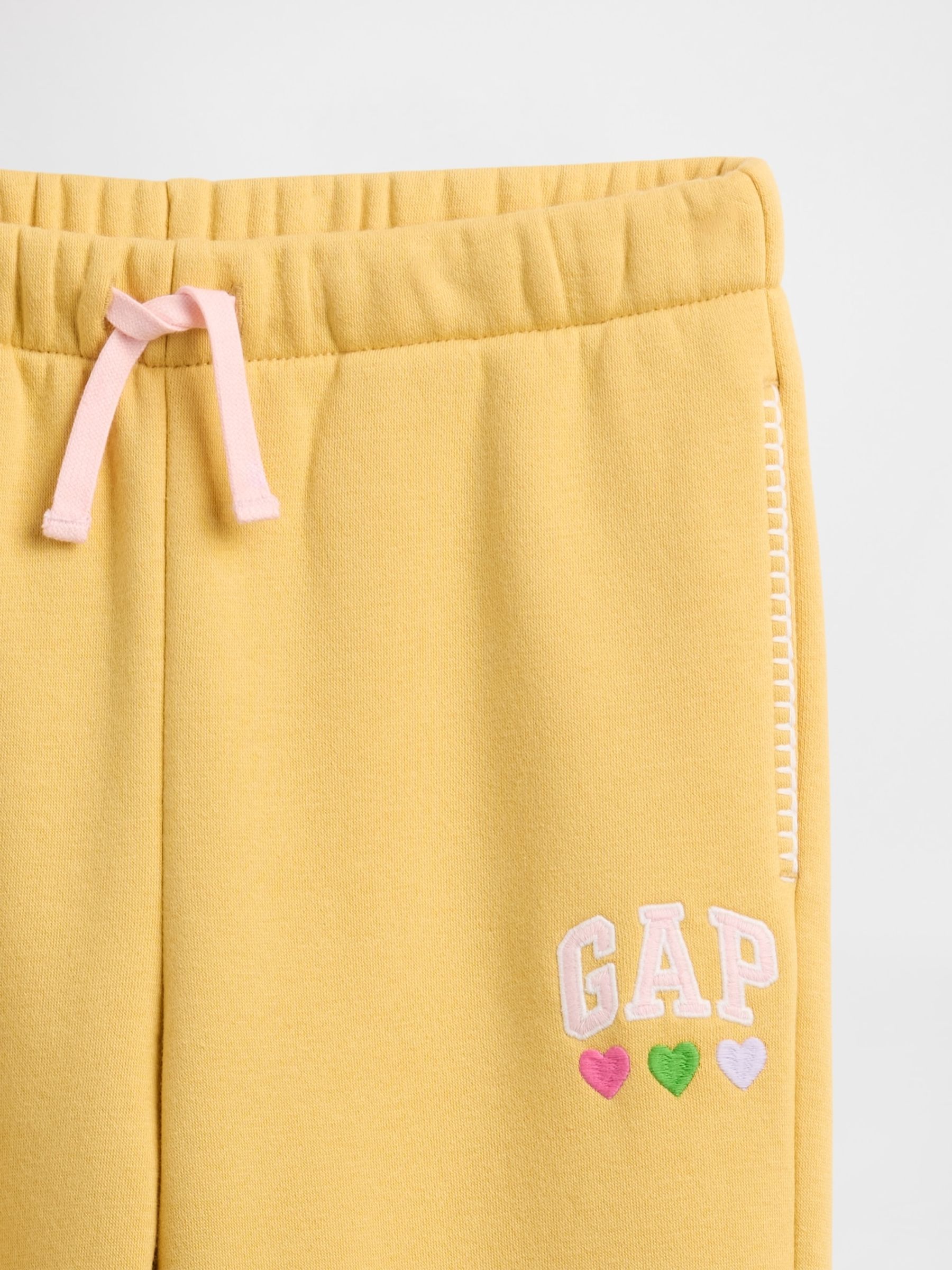 Mid Yellow Logo Heritage Joggers (4-13yrs) - Image 3 of 3