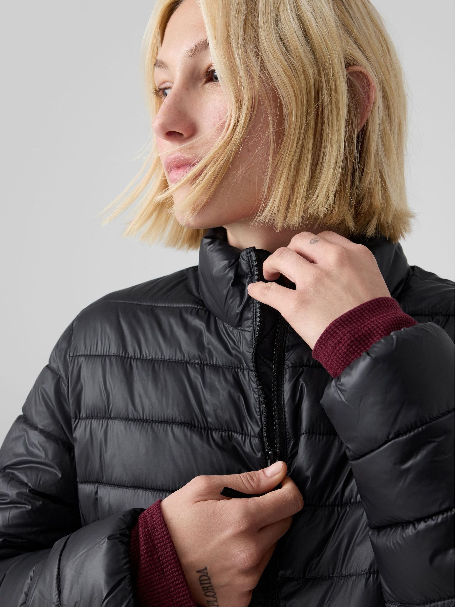 Black ColdControl Shower Resistant Puffer Jacket - Image 5 of 5