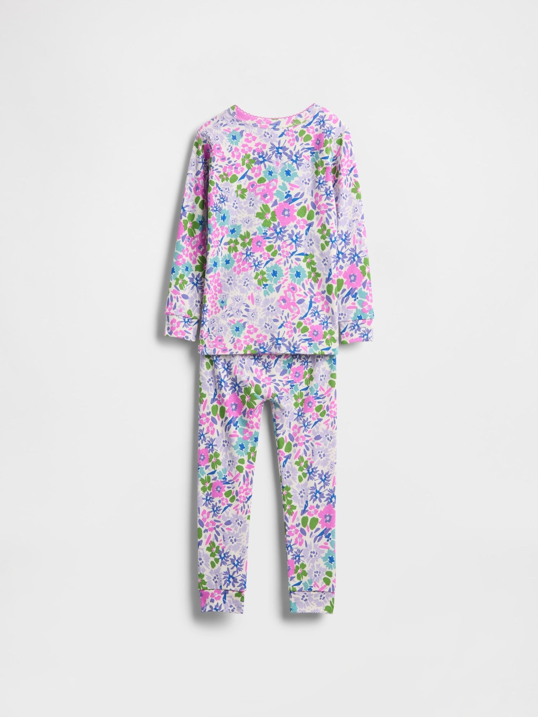 Pink Brushed Cotton Pyjamas Set (6mths-5yrs) - Image 2 of 2
