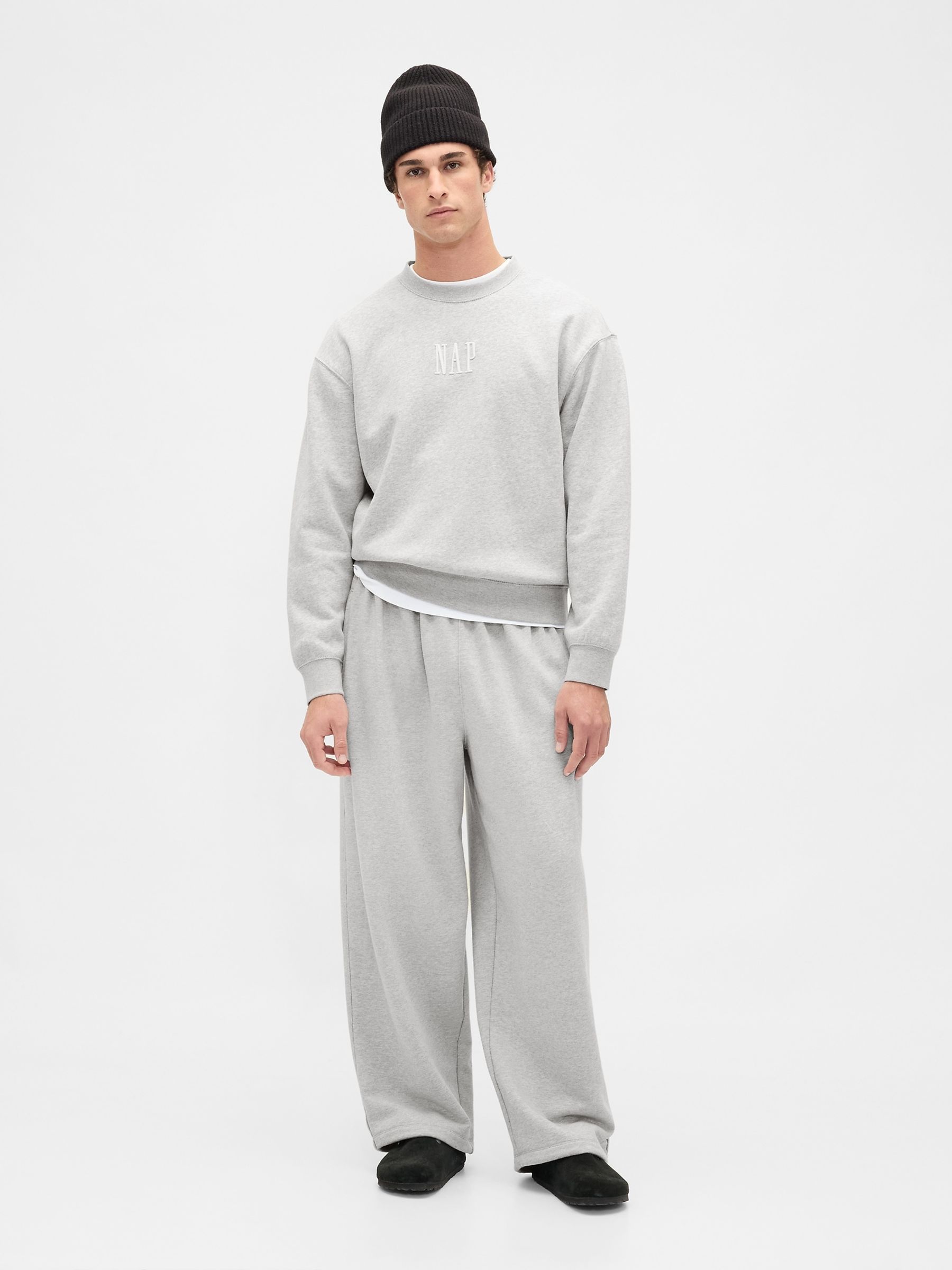 Grey VintageSoft NAP Logo Sweatshirt - Image 3 of 3