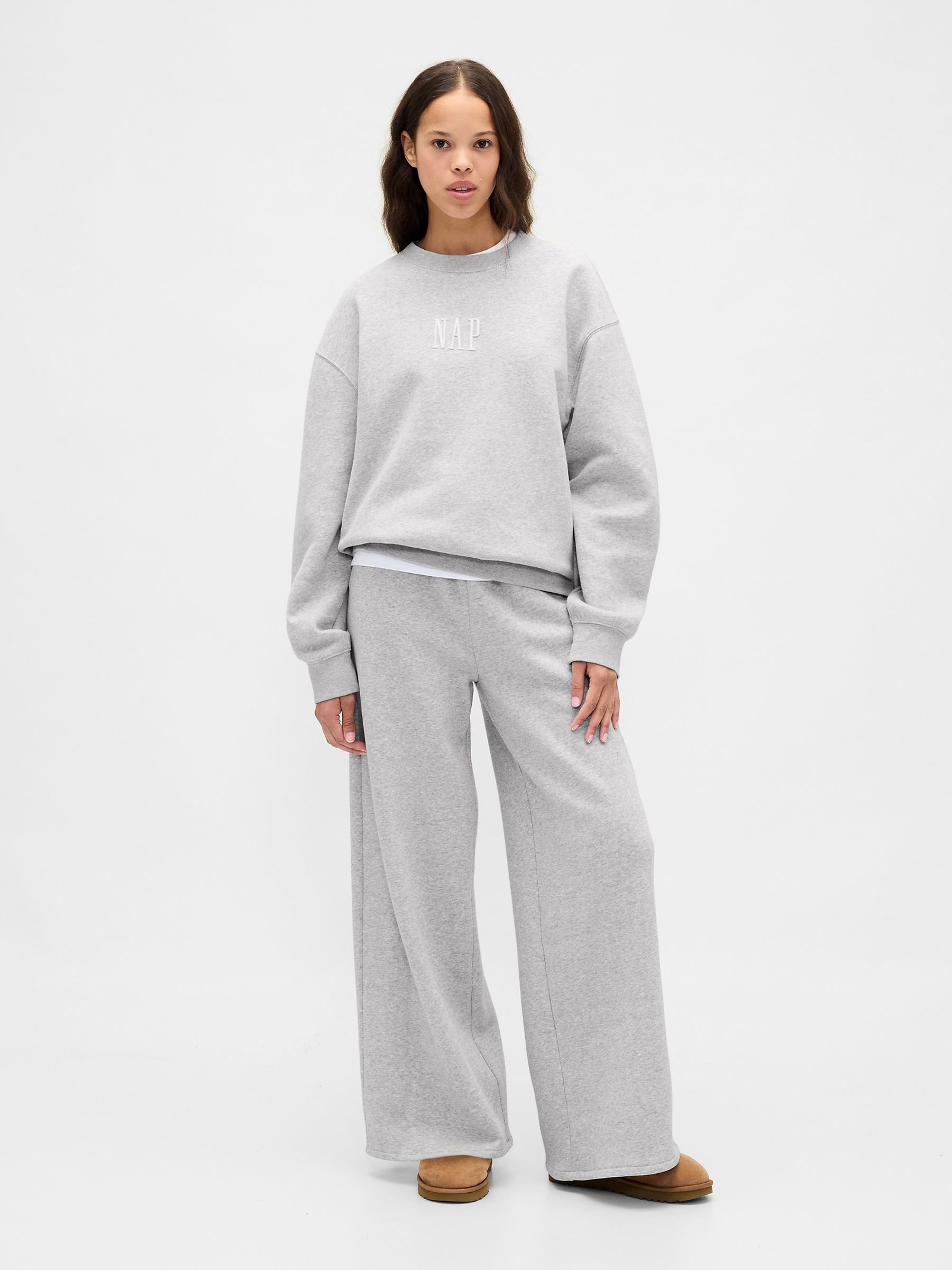 Grey VintageSoft NAP Logo Sweatshirt - Image 5 of 8