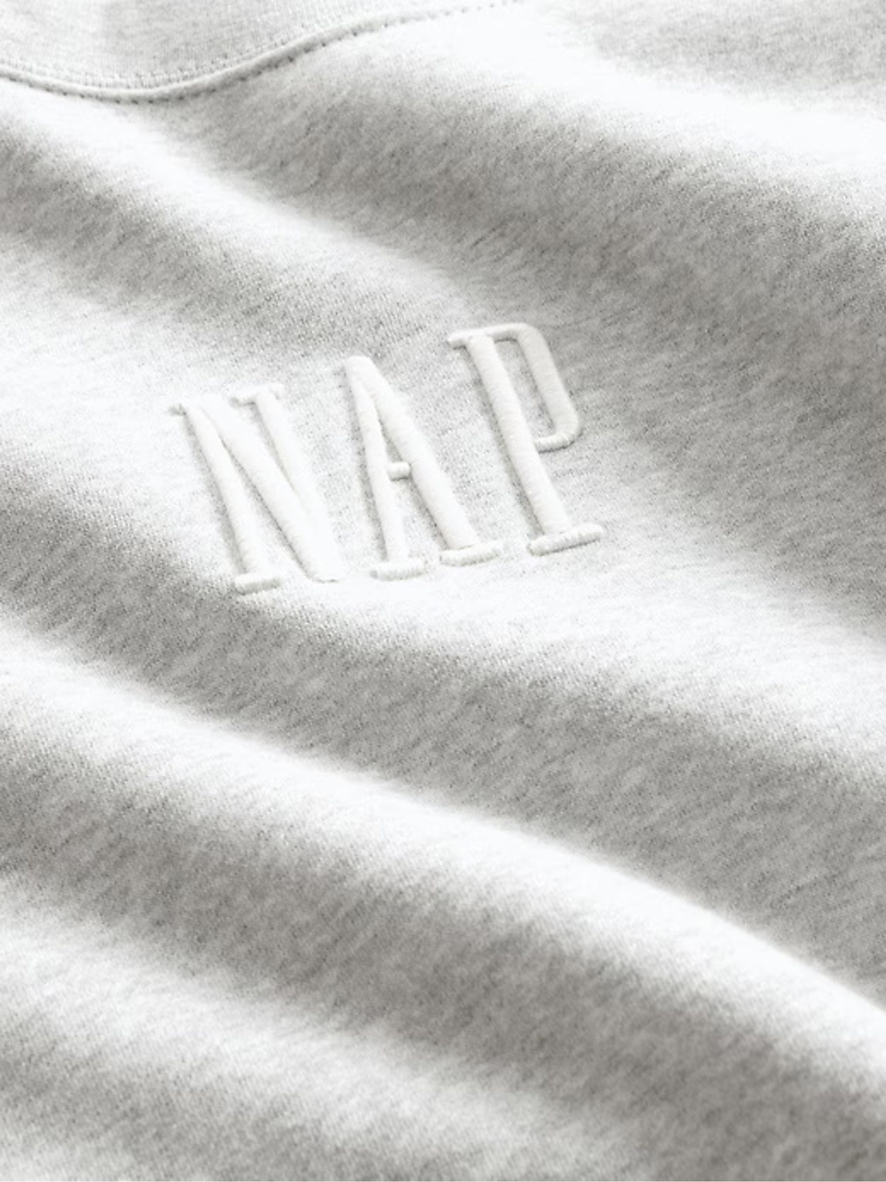 Grey VintageSoft NAP Logo Sweatshirt - Image 8 of 8