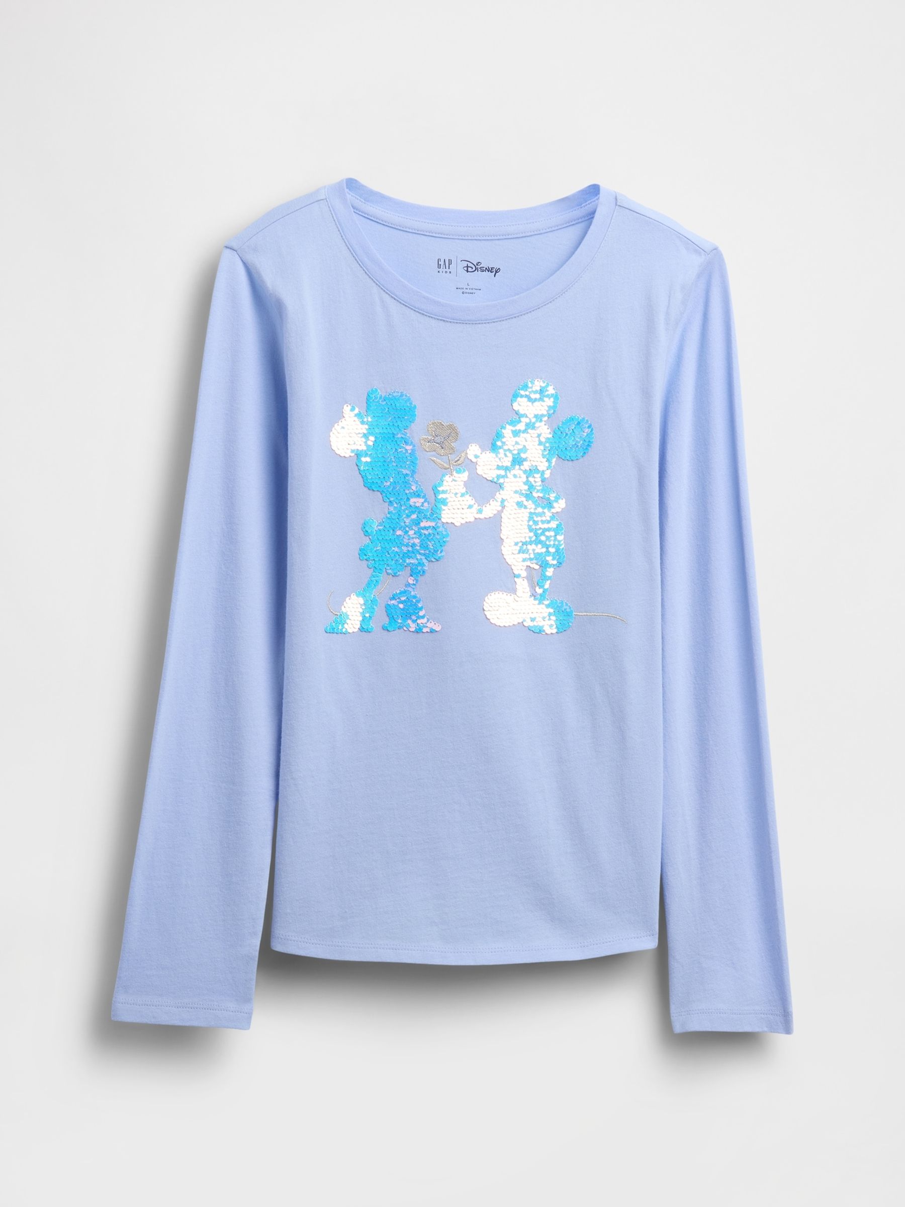 Blue And Disney Relaxed Flippy-Sequin Graphic T-Shirt - Image 3 of 4