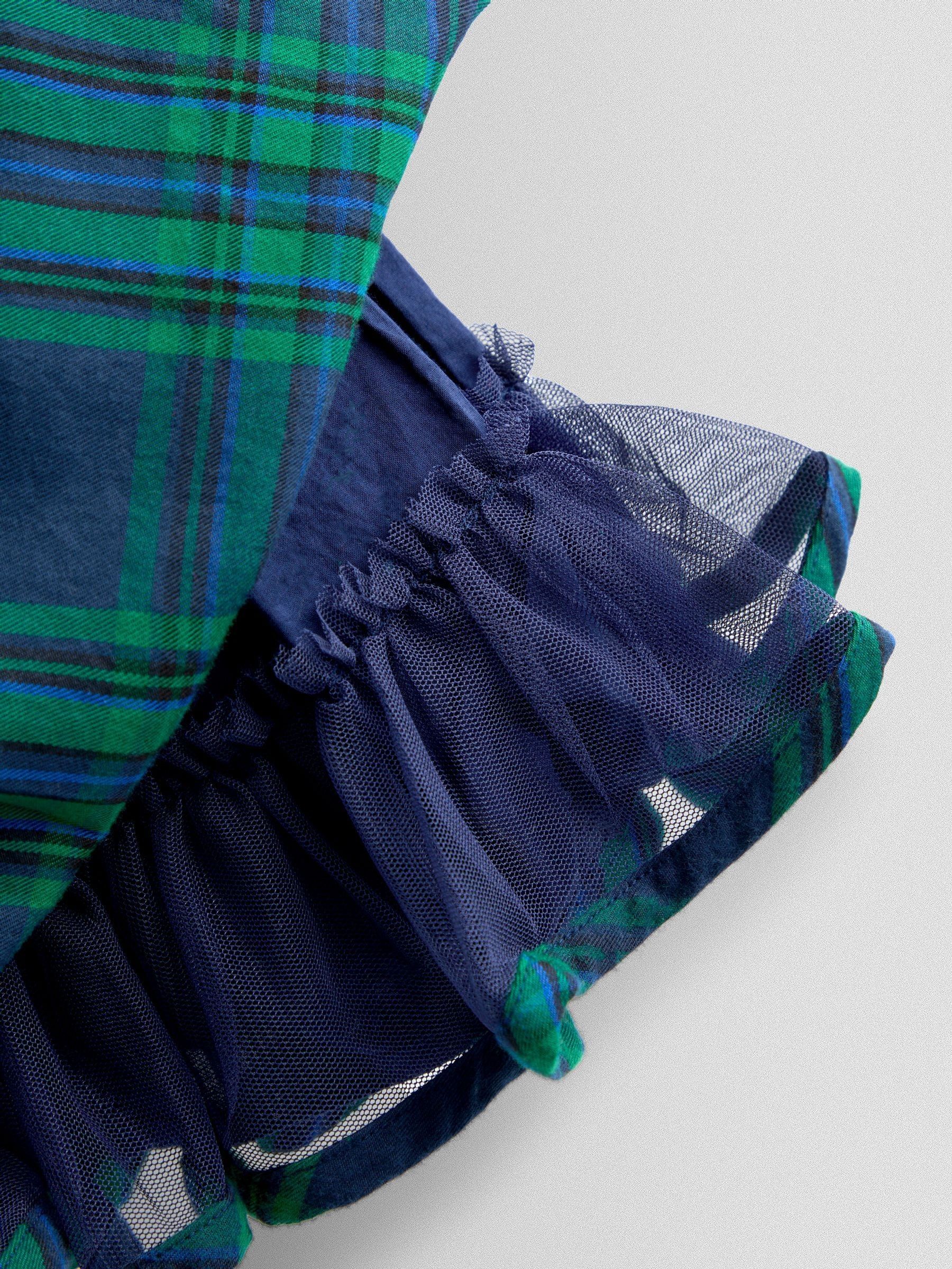 Green Tartan Party Dress - Image 7 of 7