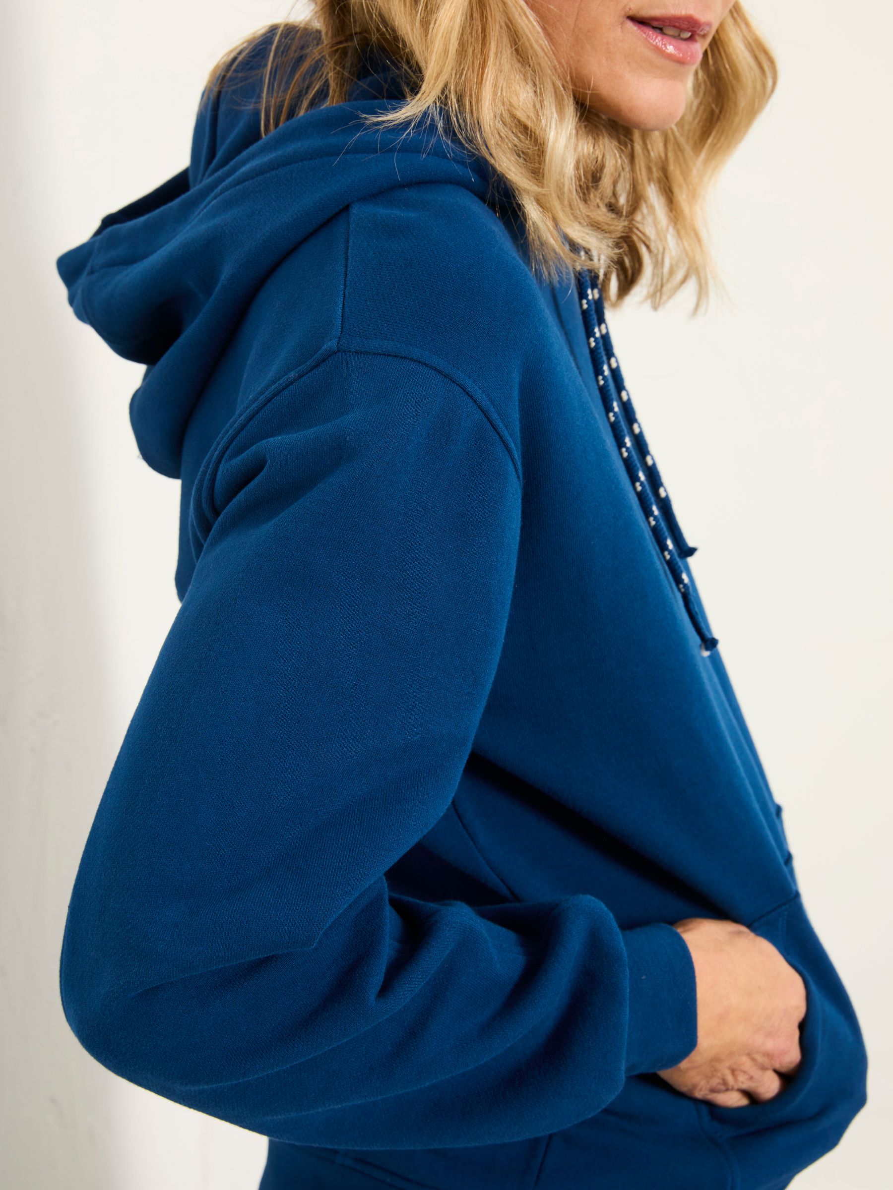 Freya Bright Blue Overhead Hoodie - Image 4 of 6