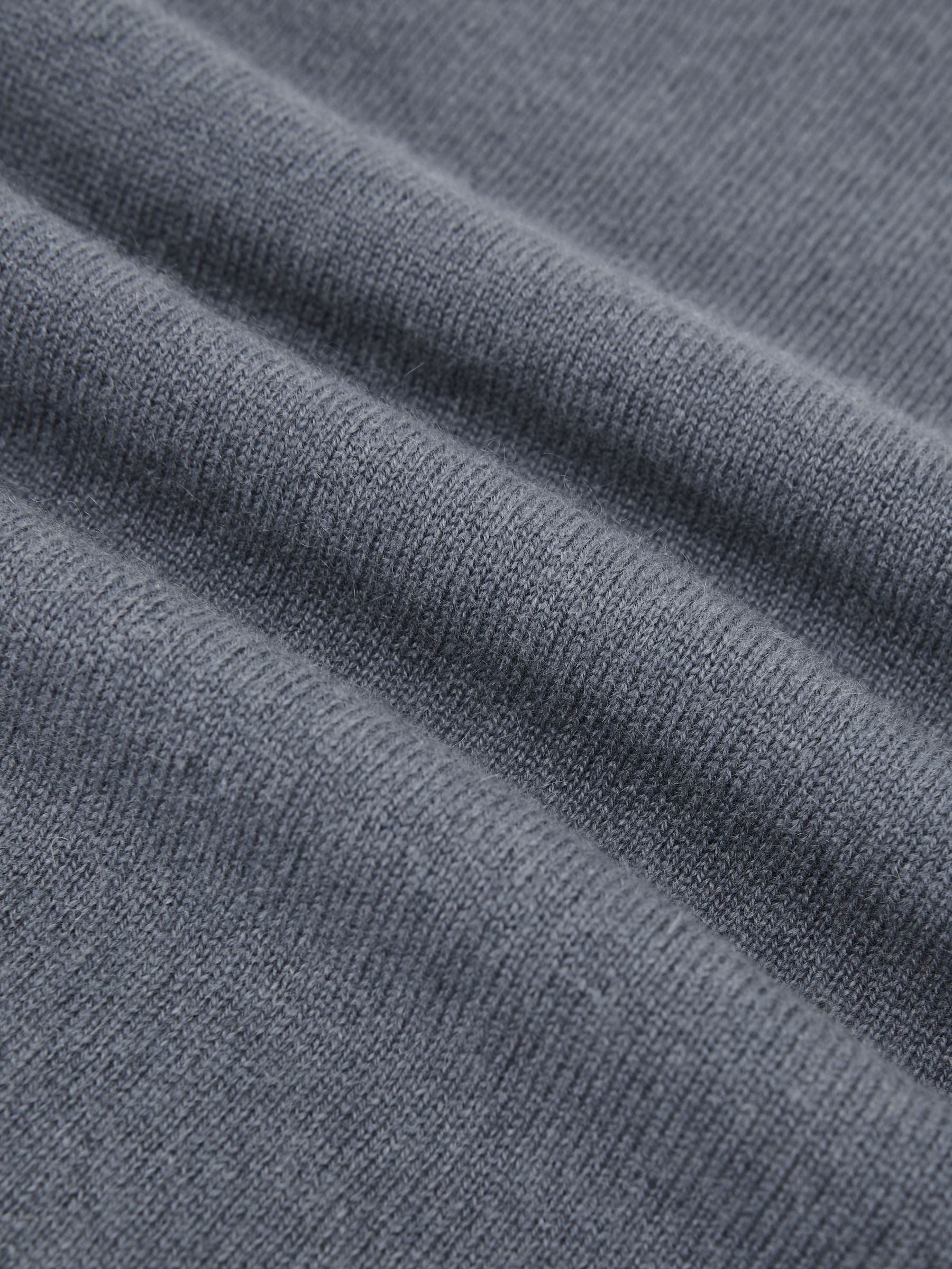 Atelier 100% Cashmere Crew-Neck Jumper in Powder Blue - Image 6 of 6