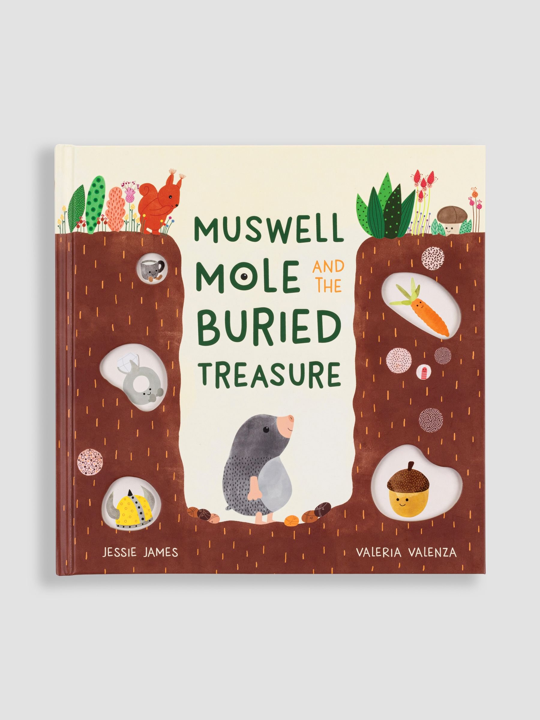 Jellycat Muswell Mole And The Buried Treasure Book - Image 1 of 4