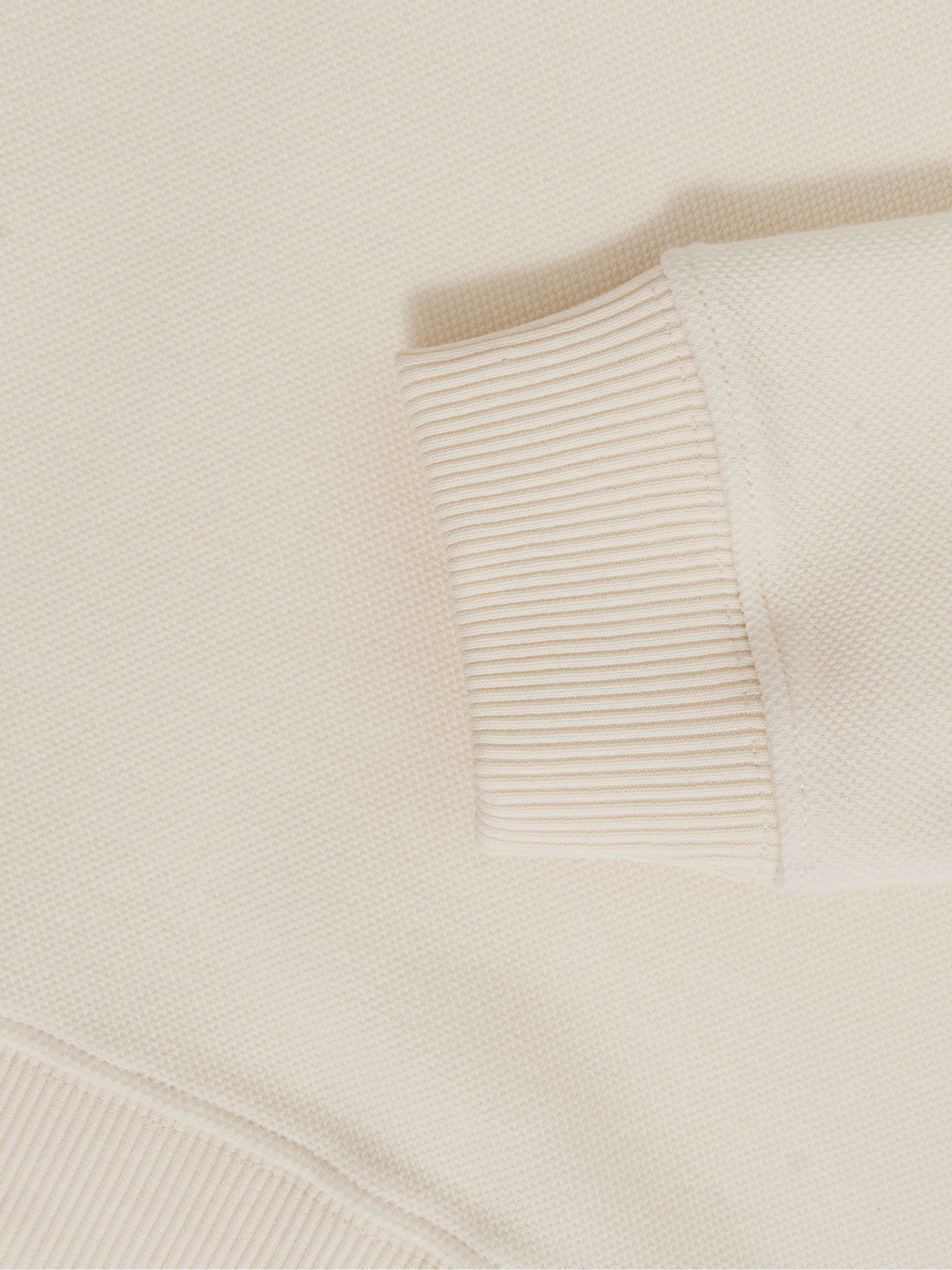 3-9 yrs Cotton-Blend Textured Sweatshirt in Off White - Image 4 of 4