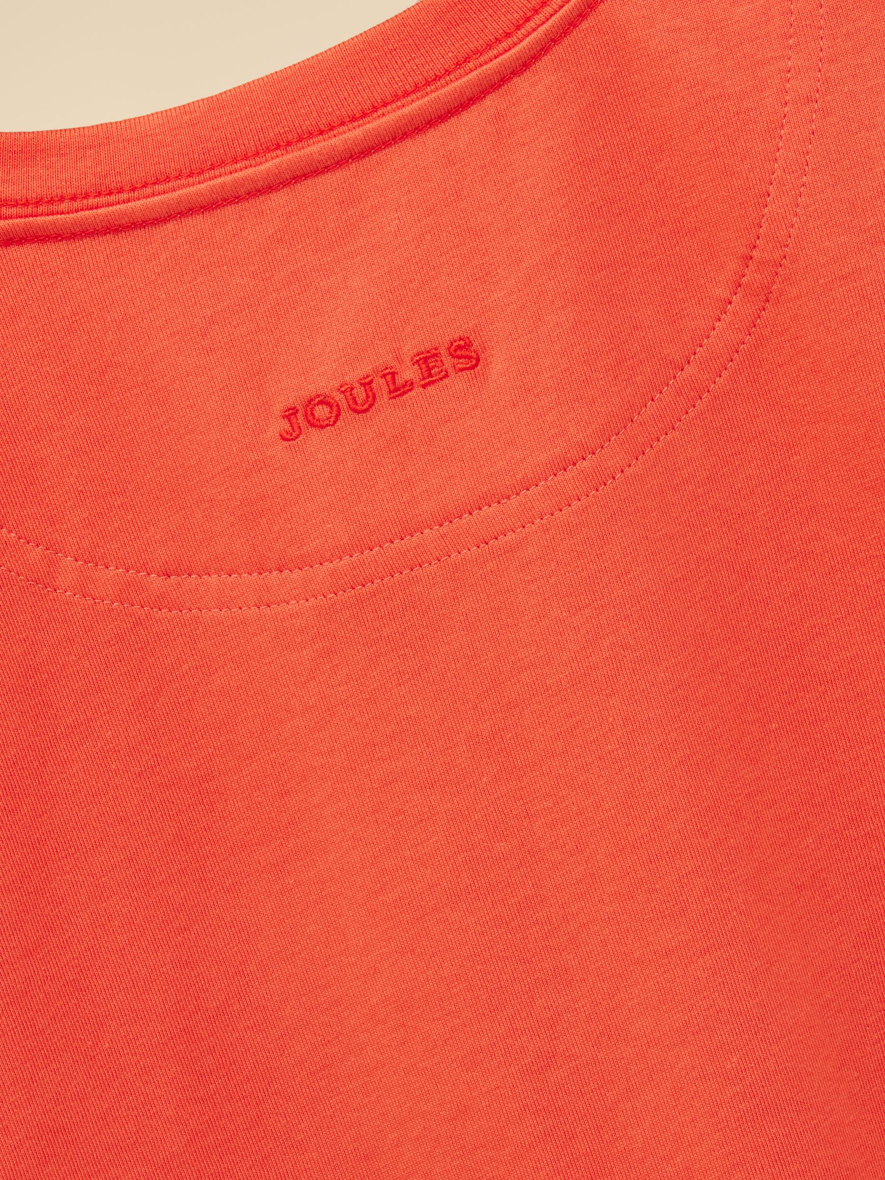 Boys' Archie Orange Short Sleeve Screenprint T-Shirt - Image 6 of 6