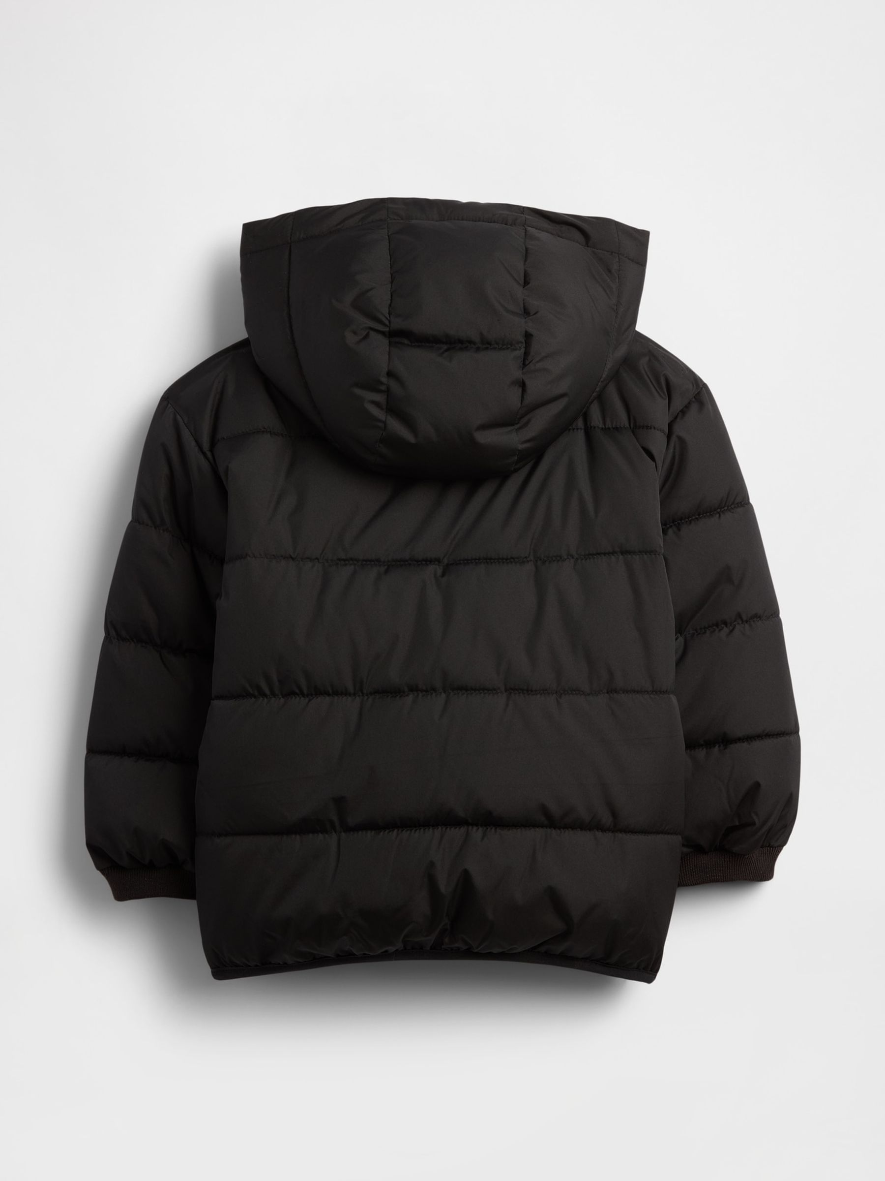 Black Puffer Jacket (6mths-5yrs) - Image 2 of 3