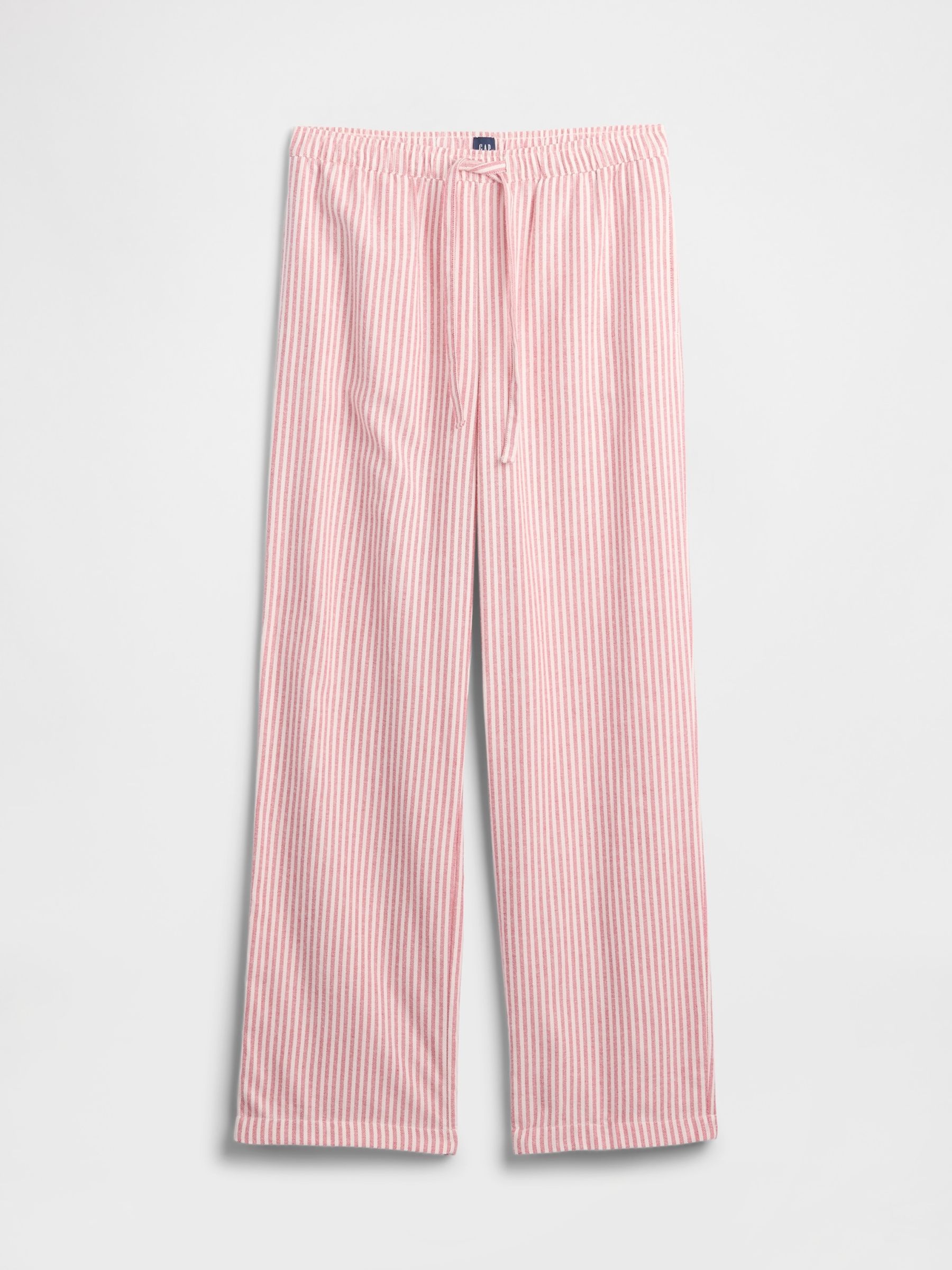 Red Stripe Flannel Pyjama Trousers - Image 4 of 4 Red Stripe Flannel Pyjama Trousers - Image 4 of 4