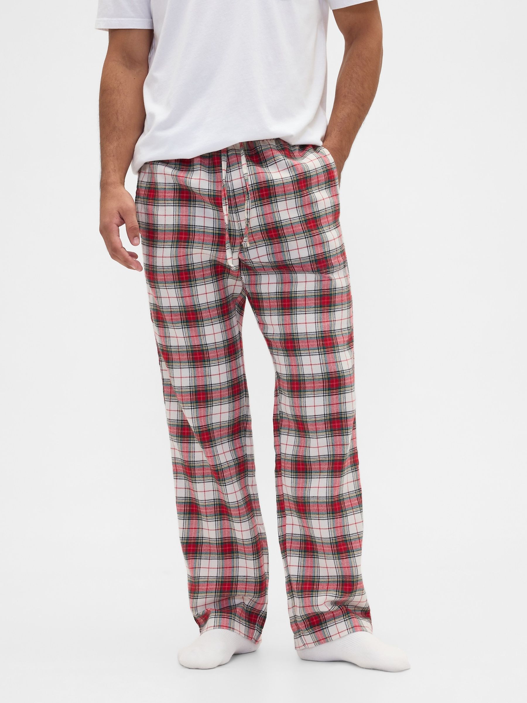 Red Flannel Pyjama Bottoms - Image 3 of 4