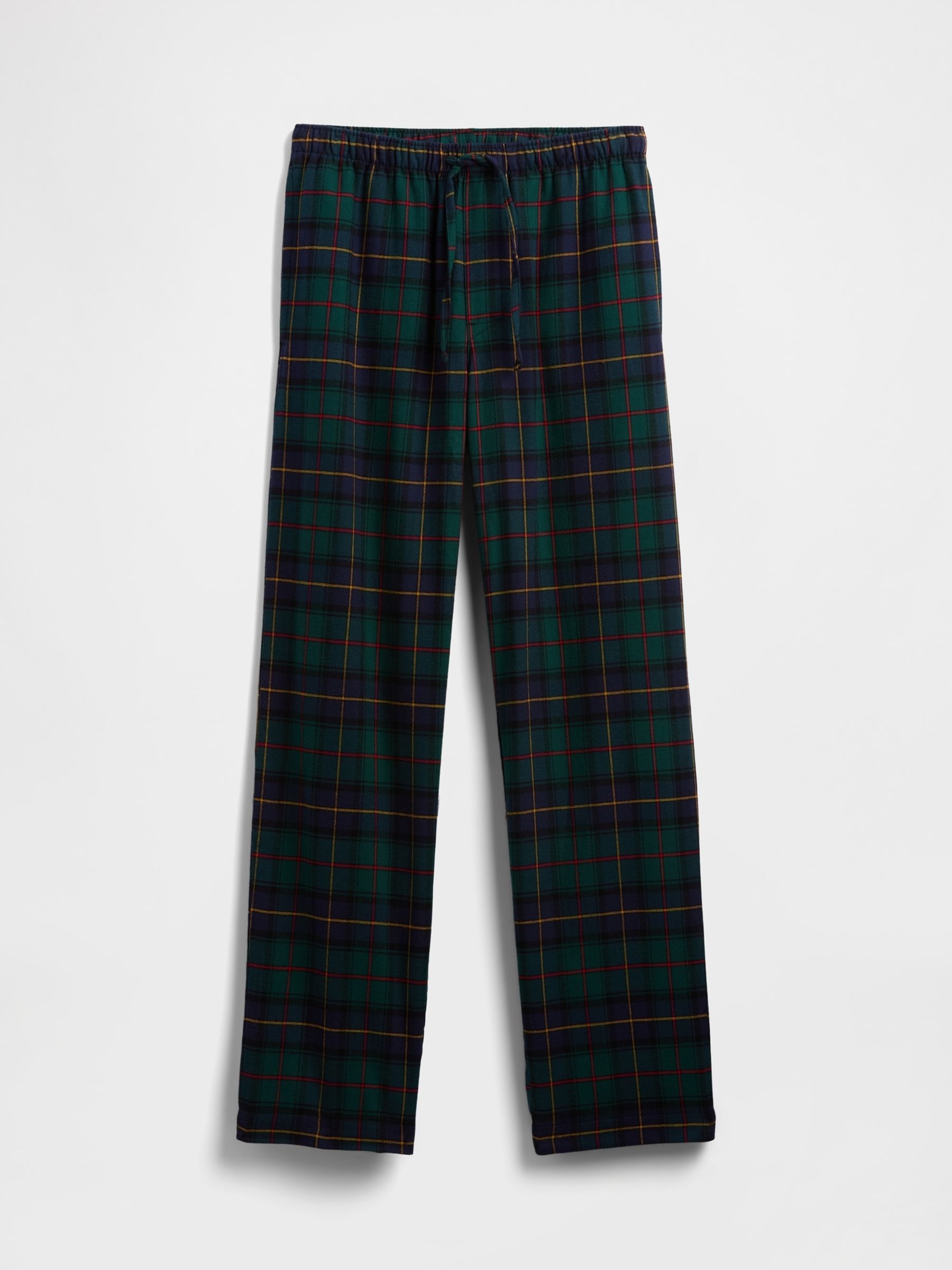 Navy Blue Relaxed Flannel Pyjama Trousers - Image 4 of 4