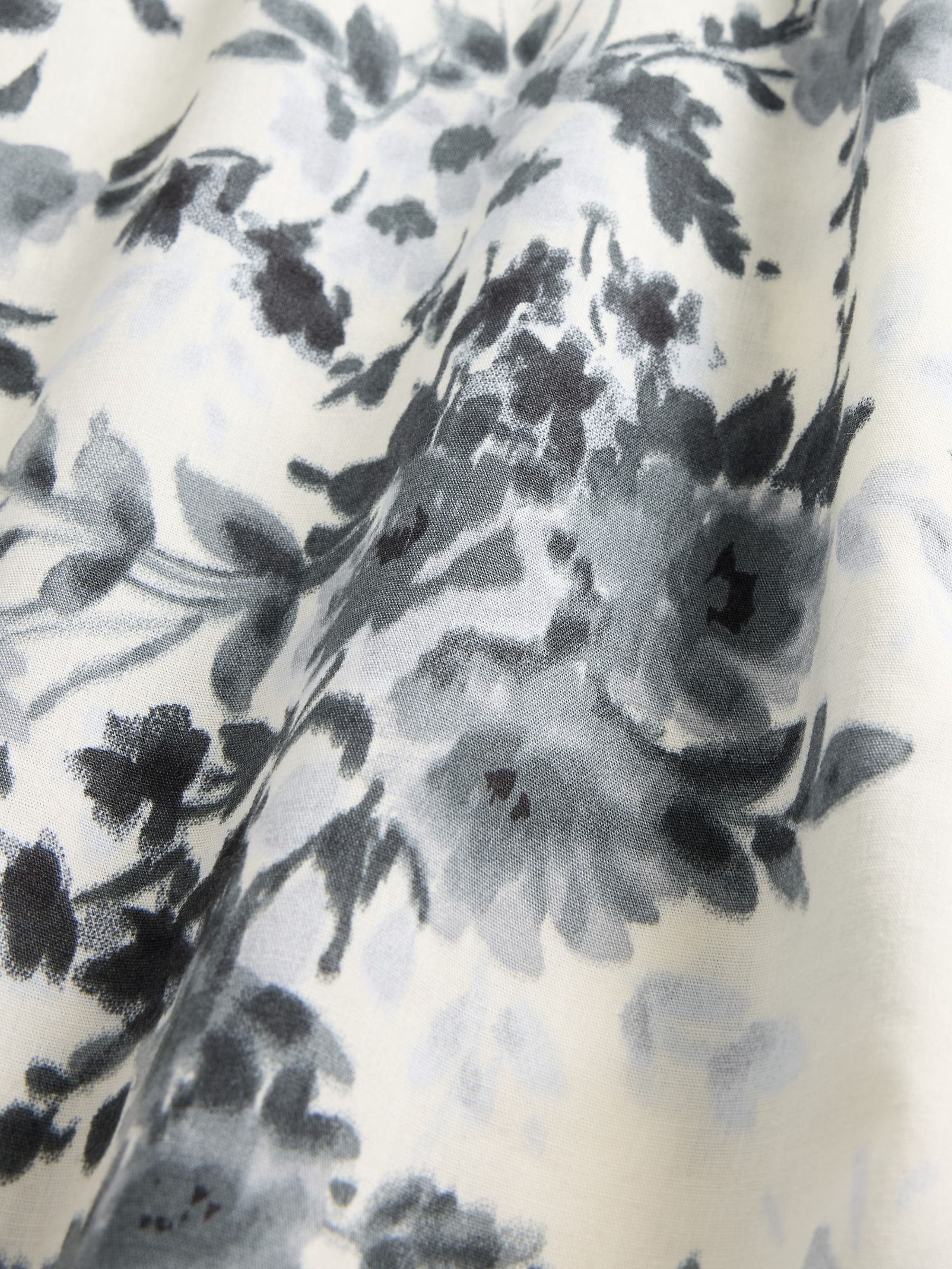 White Poplin Pyjama Shirt - Image 4 of 4