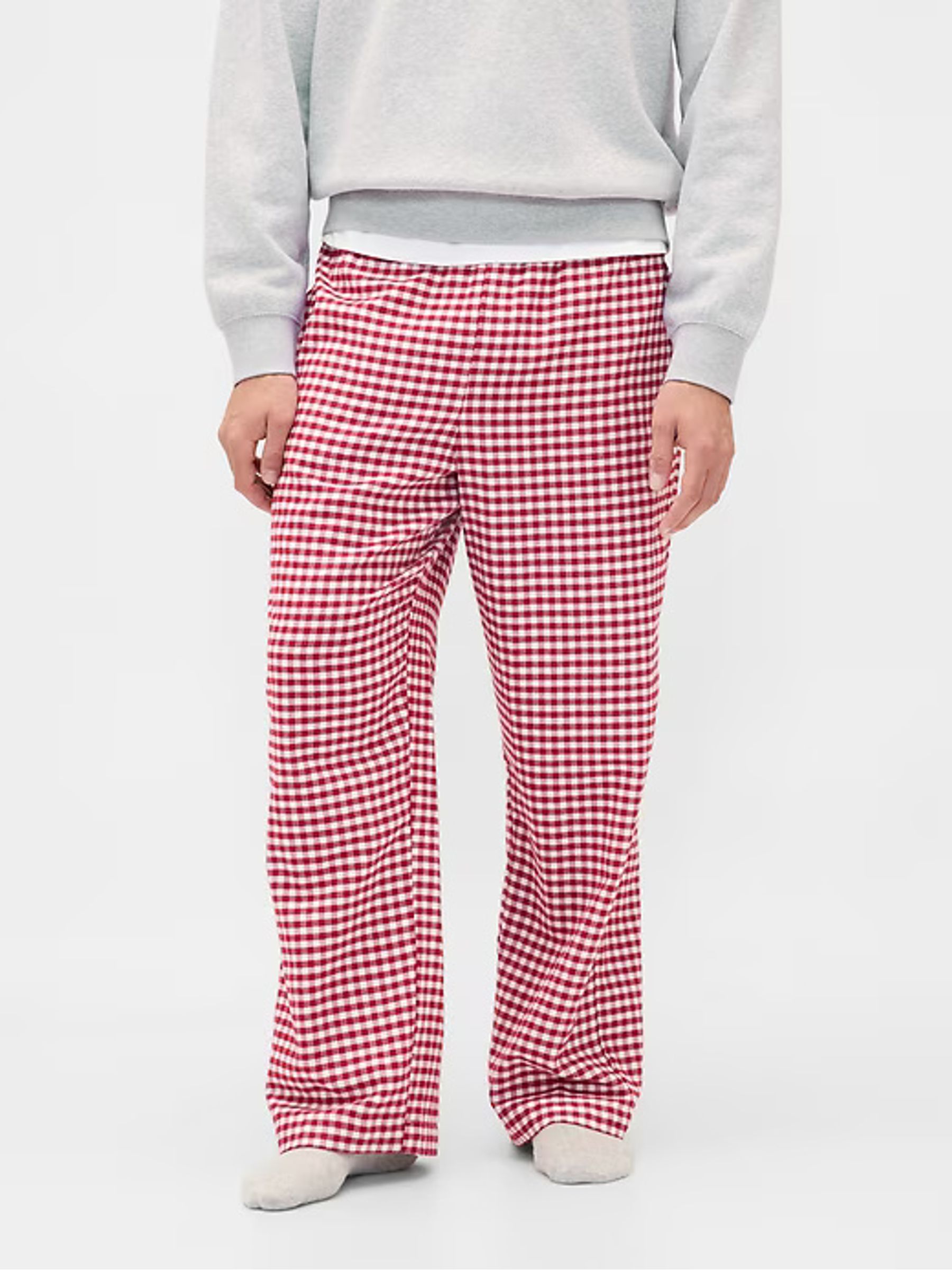 Red Trouser Cotton Flannel Pyjama Bottoms - Image 4 of 8