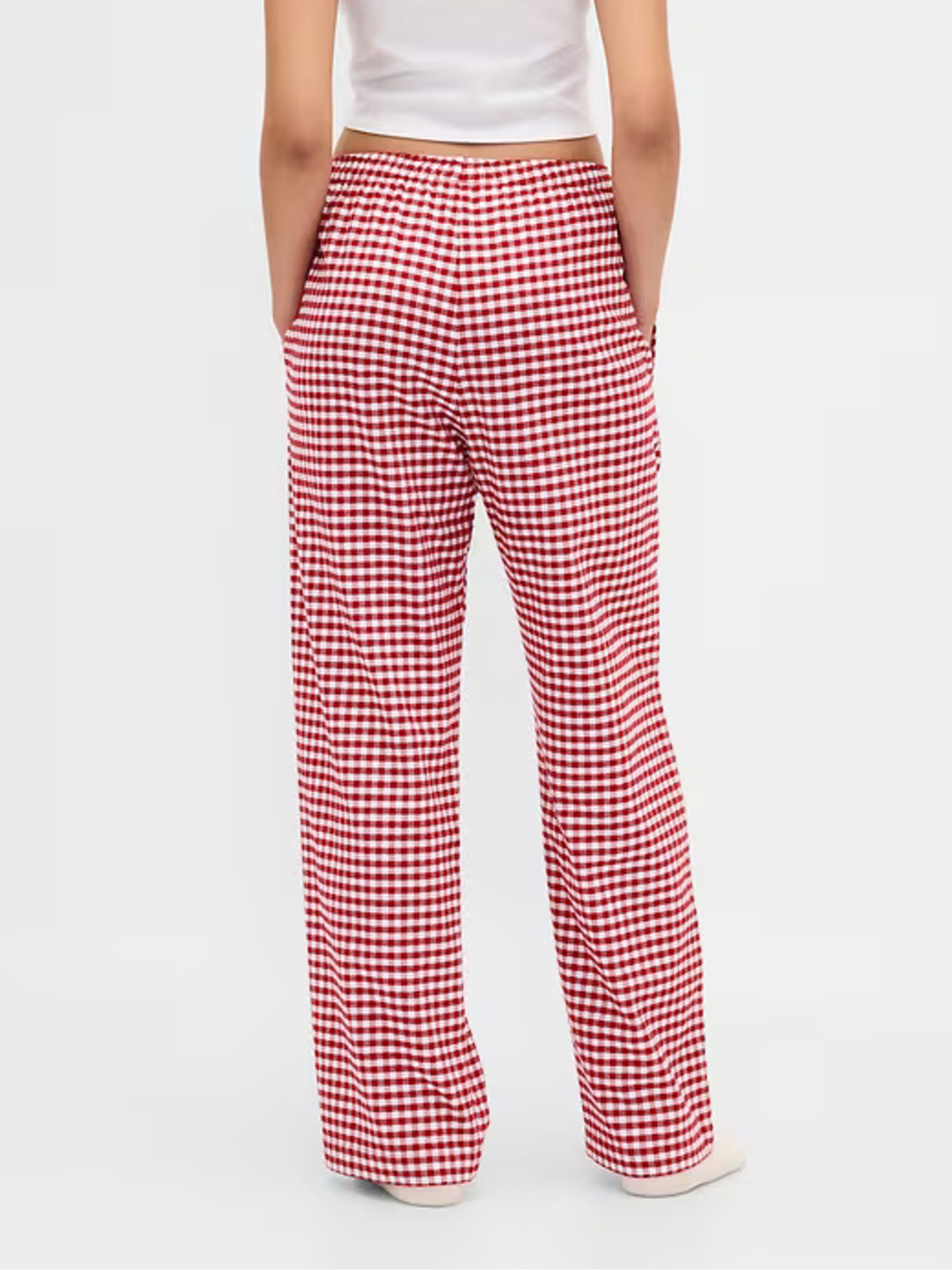 Red Trouser Cotton Flannel Pyjama Bottoms - Image 5 of 8