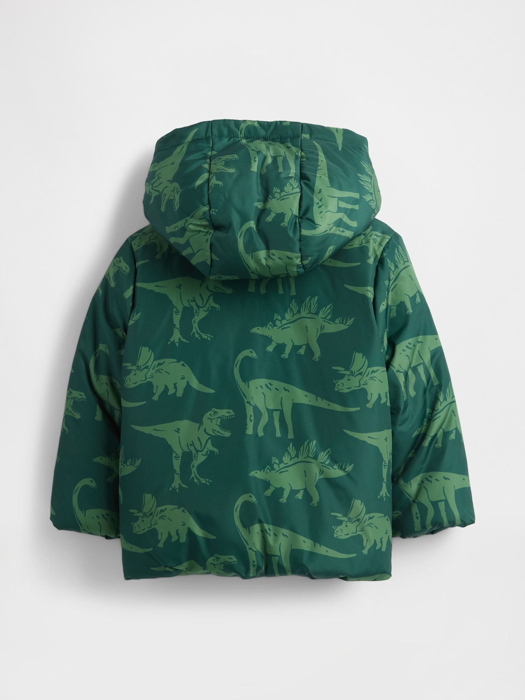 Green Cosy Puffer Jacket - Image 2 of 2