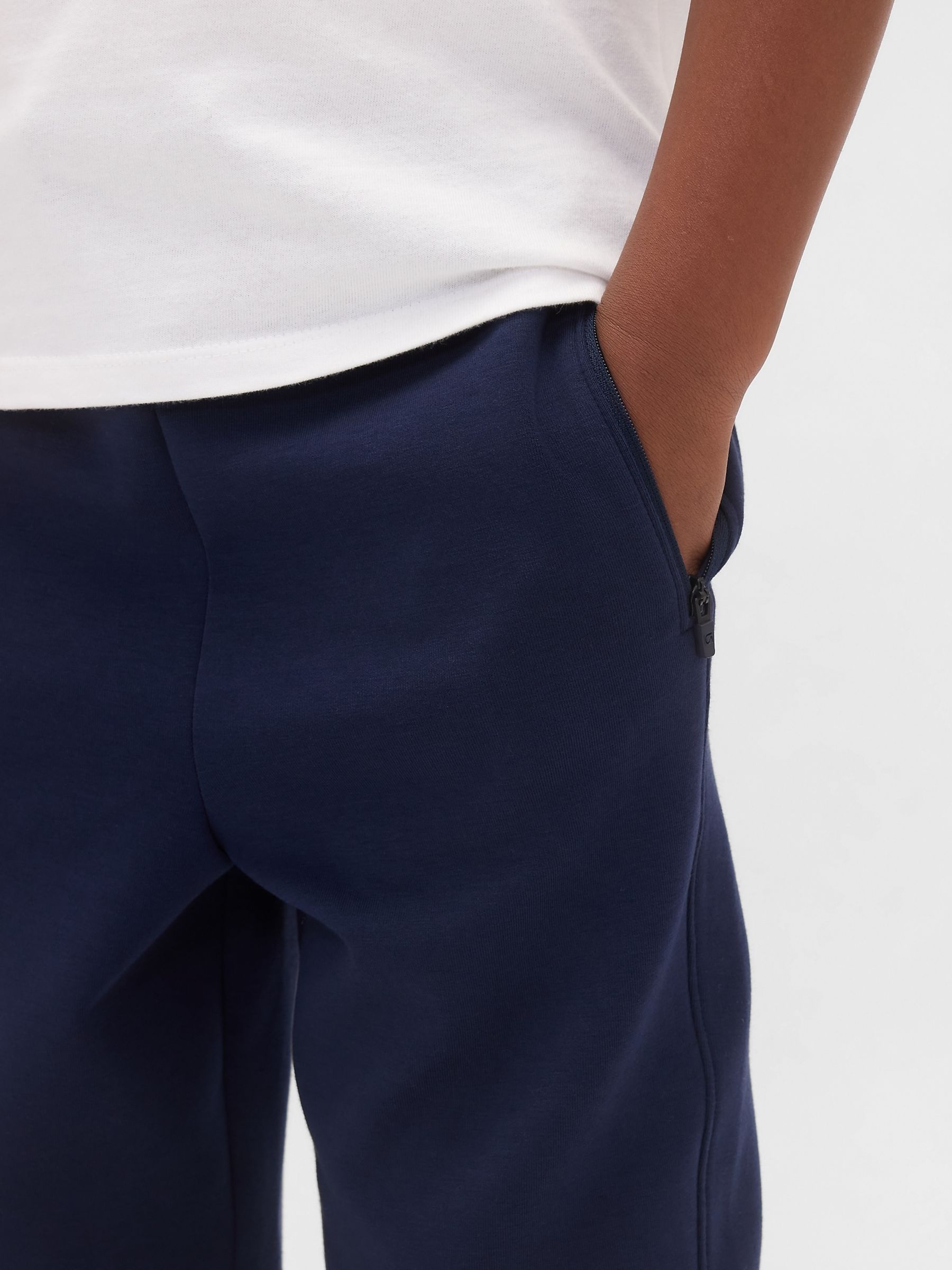 Navy Blue Tech Quick-Dry Joggers (4-13yrs) - Image 4 of 5