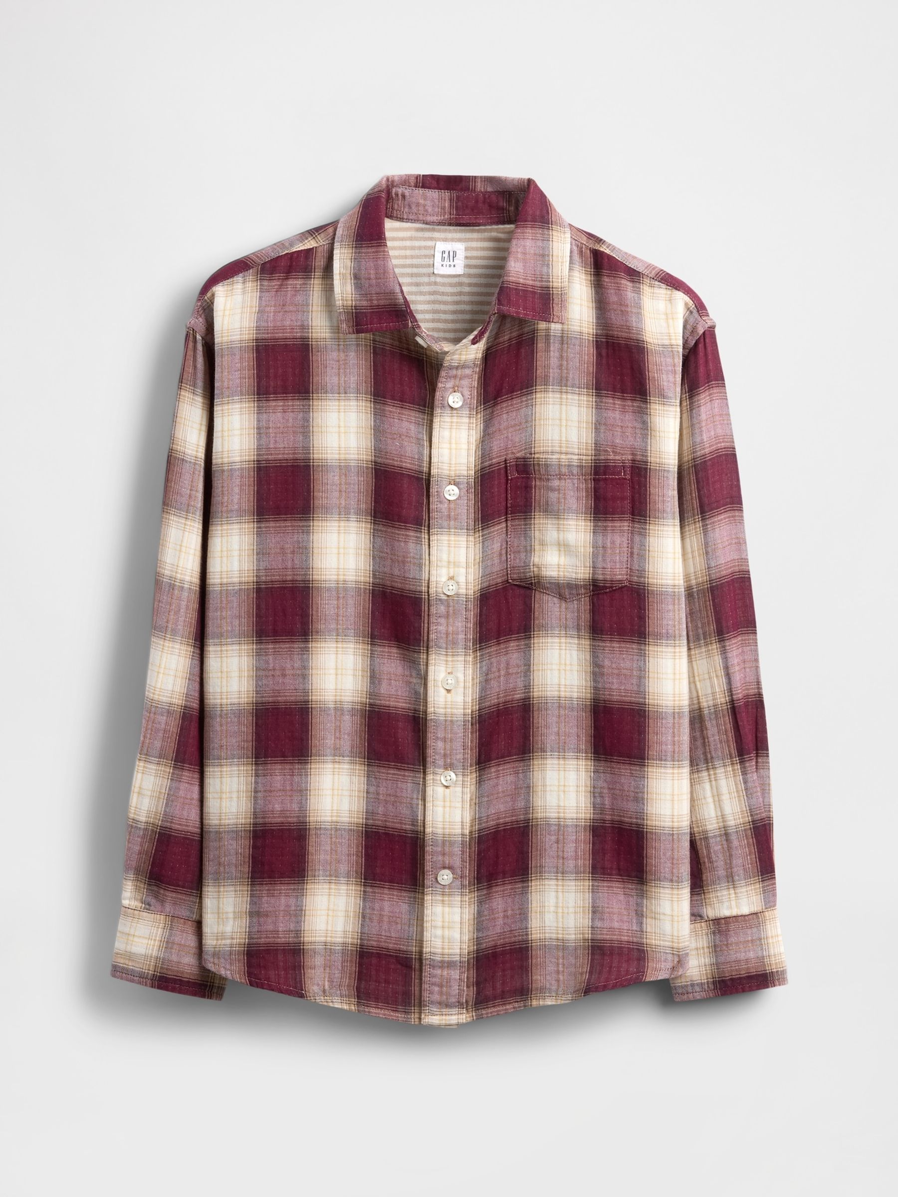 Red Relaxed Check Shirt (4-13yrs) - Image 4 of 6