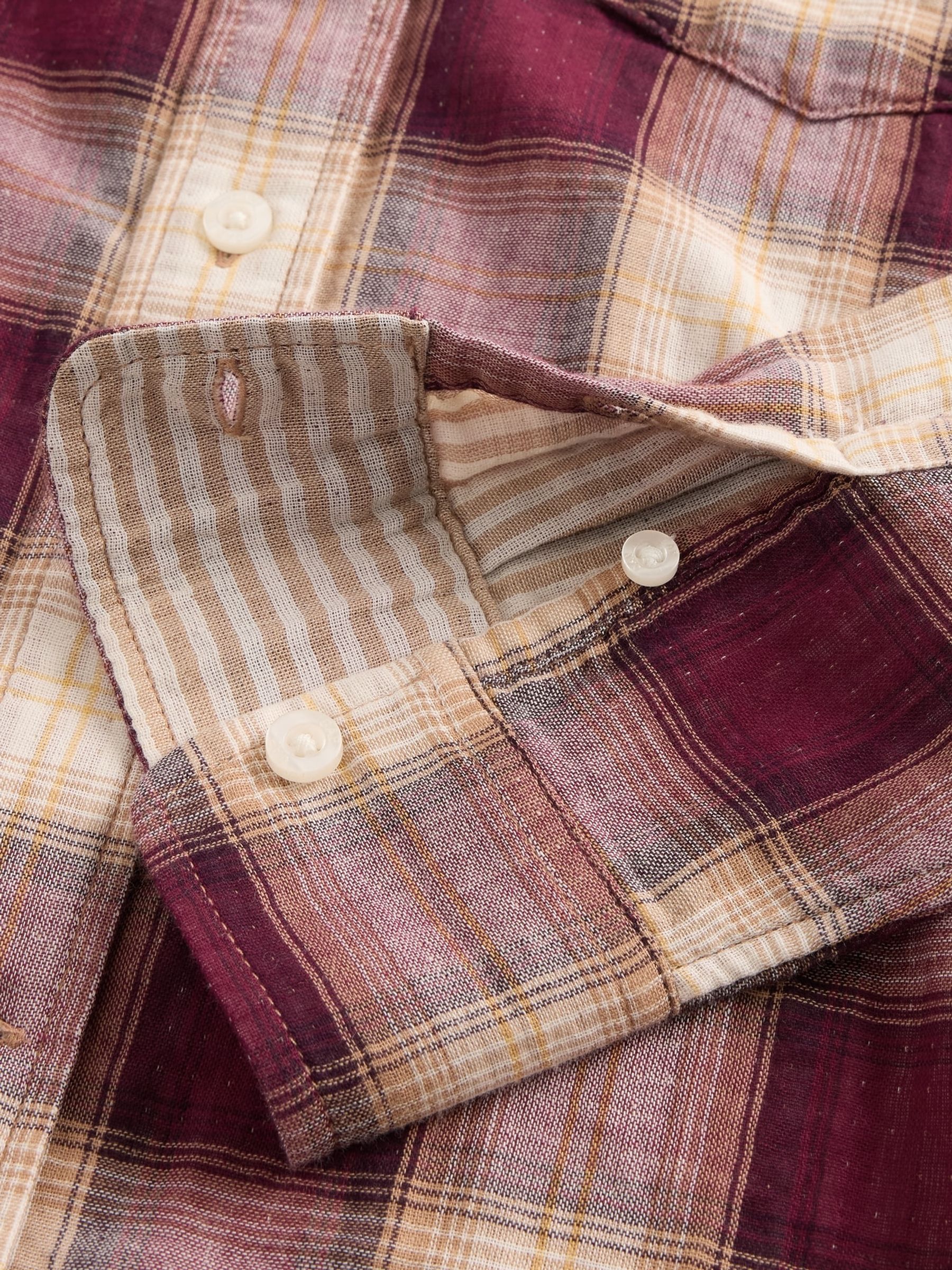 Red Relaxed Check Shirt (4-13yrs) - Image 6 of 6