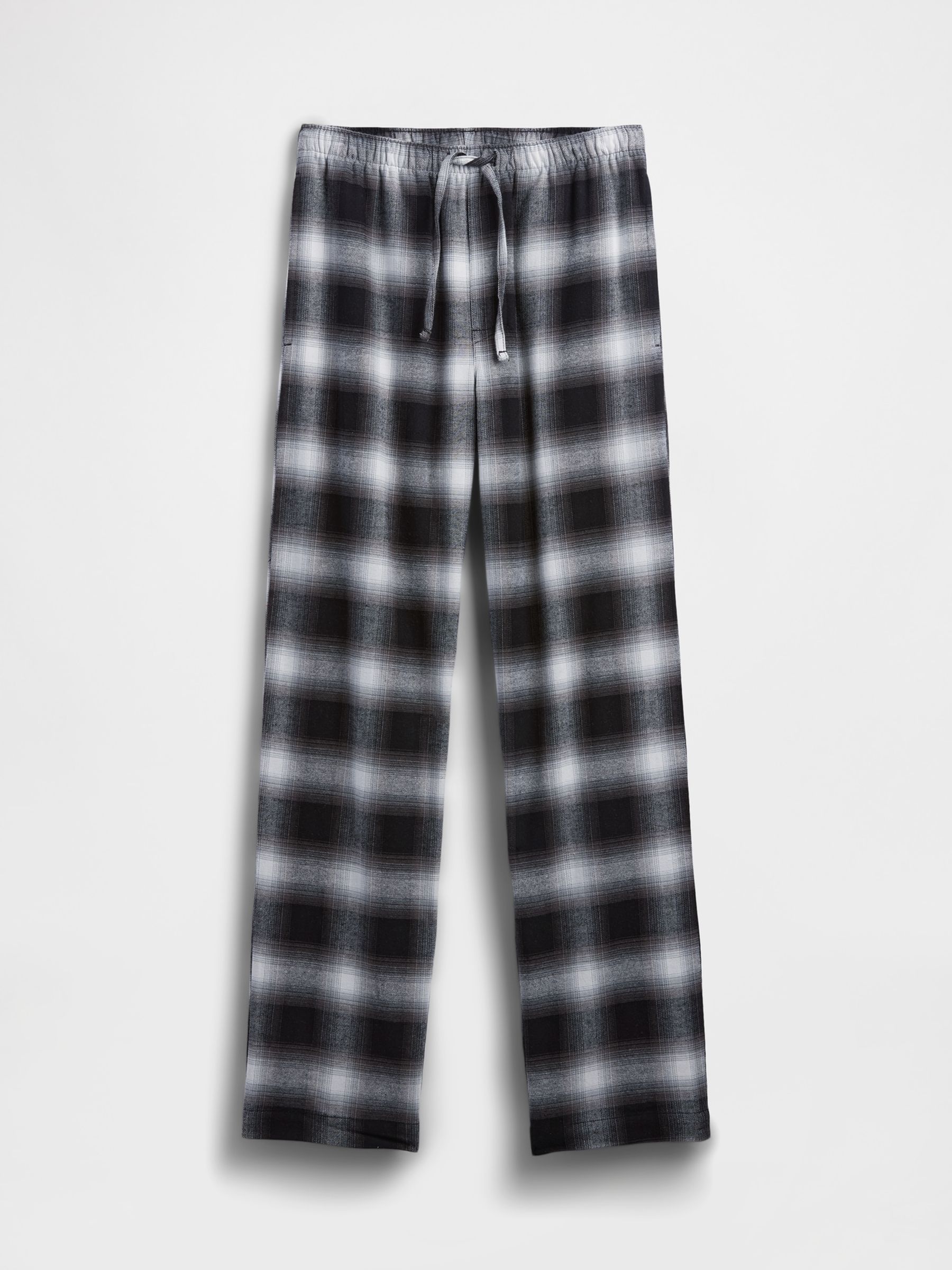 Black Relaxed Flannel Pyjama Trousers - Image 4 of 4