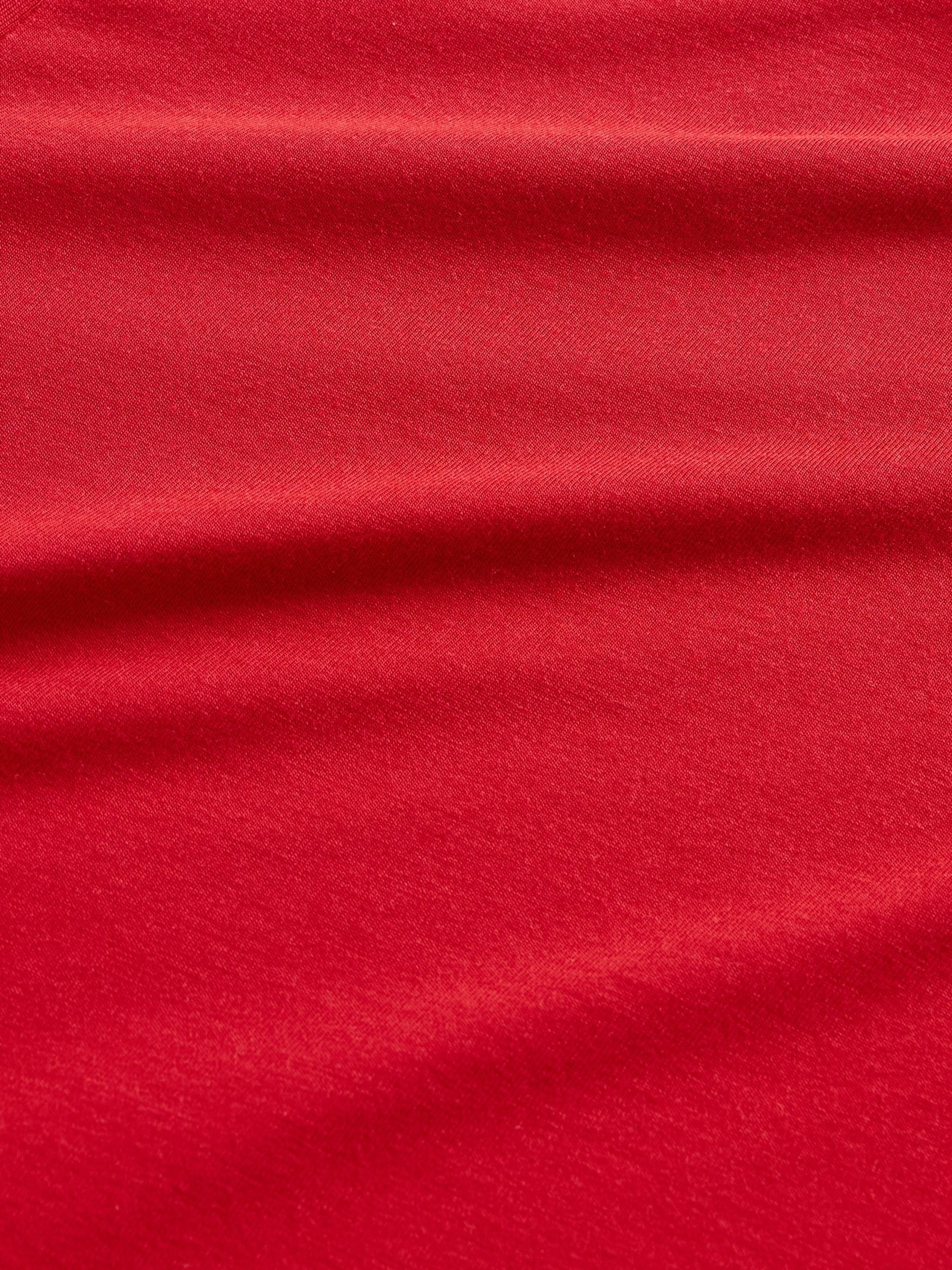 Red Modal Pyjama Trousers - Image 5 of 5