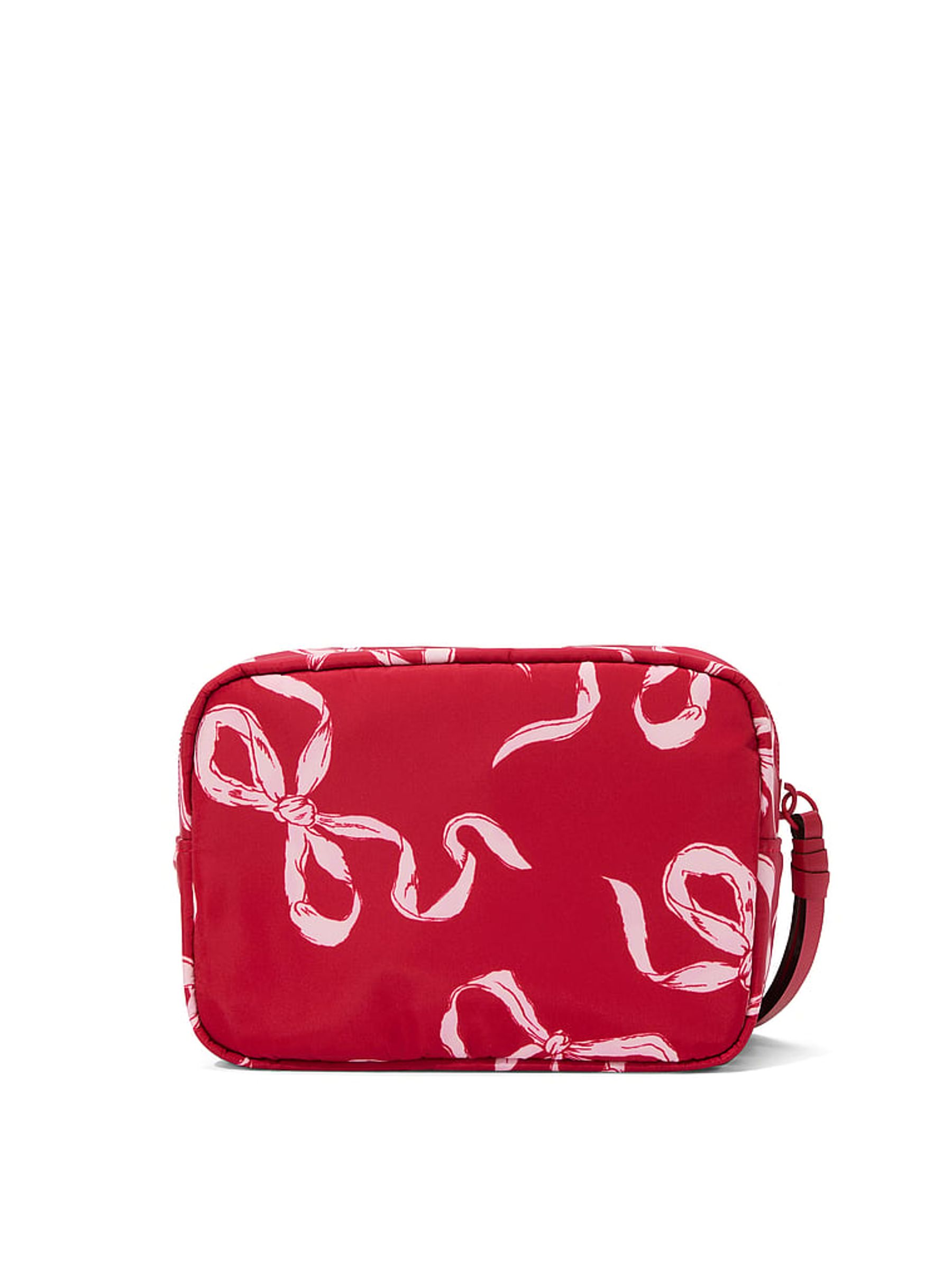 Lipstick Red Bows Make-Up Bag - Image 2 of 3