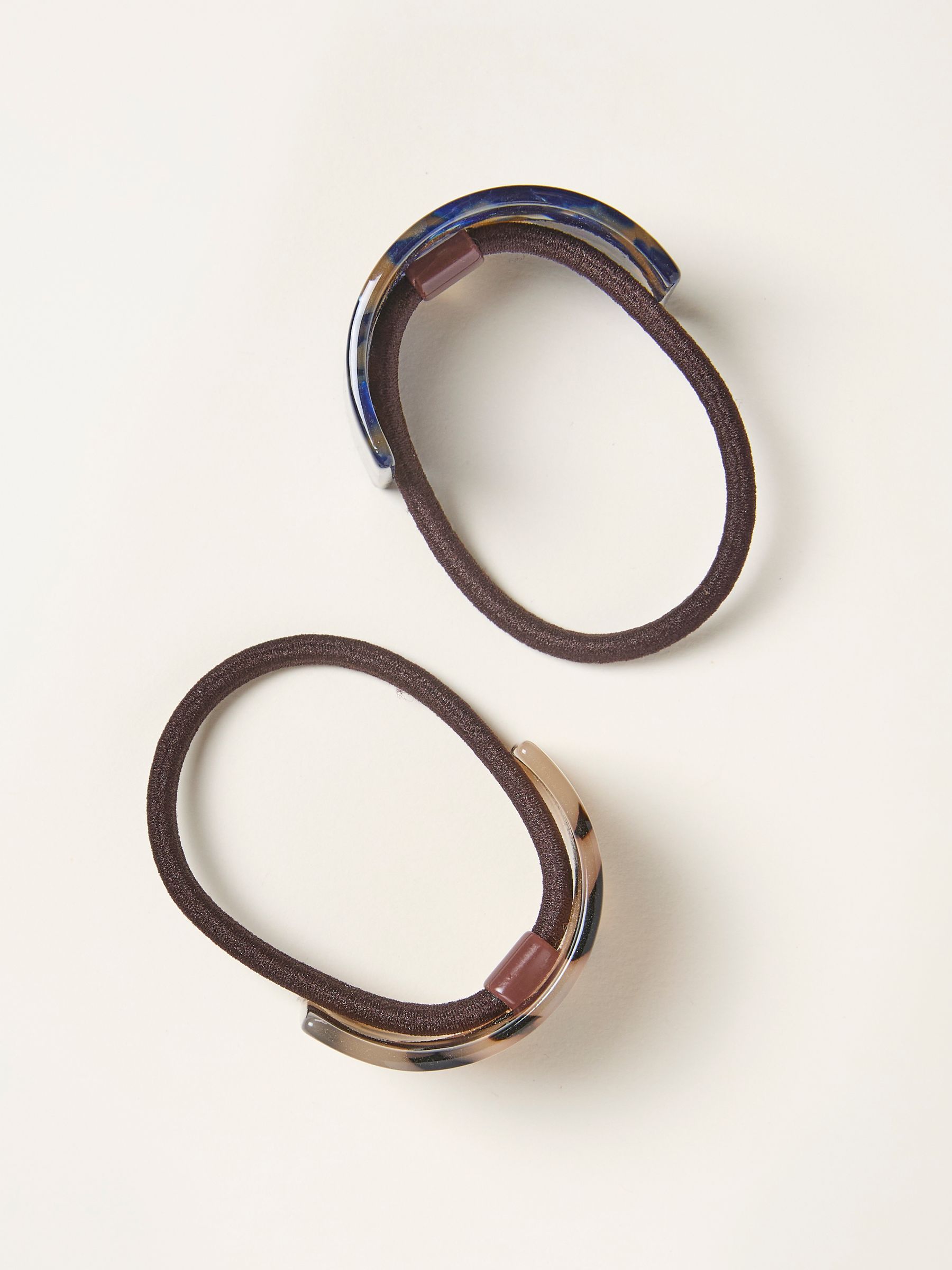 Multi 2 Pack Resin Cuff Hair Ties - Image 2 of 2