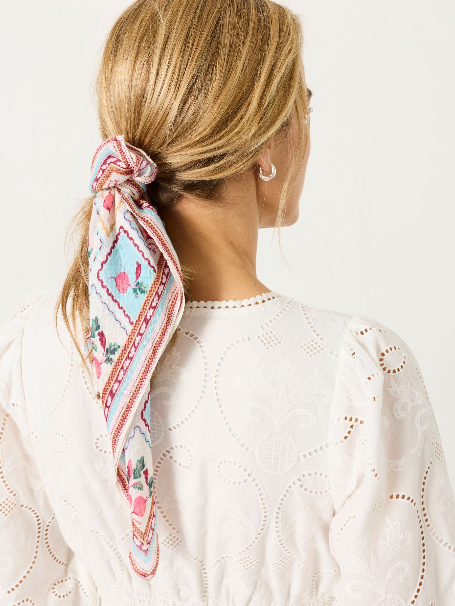 Multi Beetroot Hair Scarf - Image 1 of 3