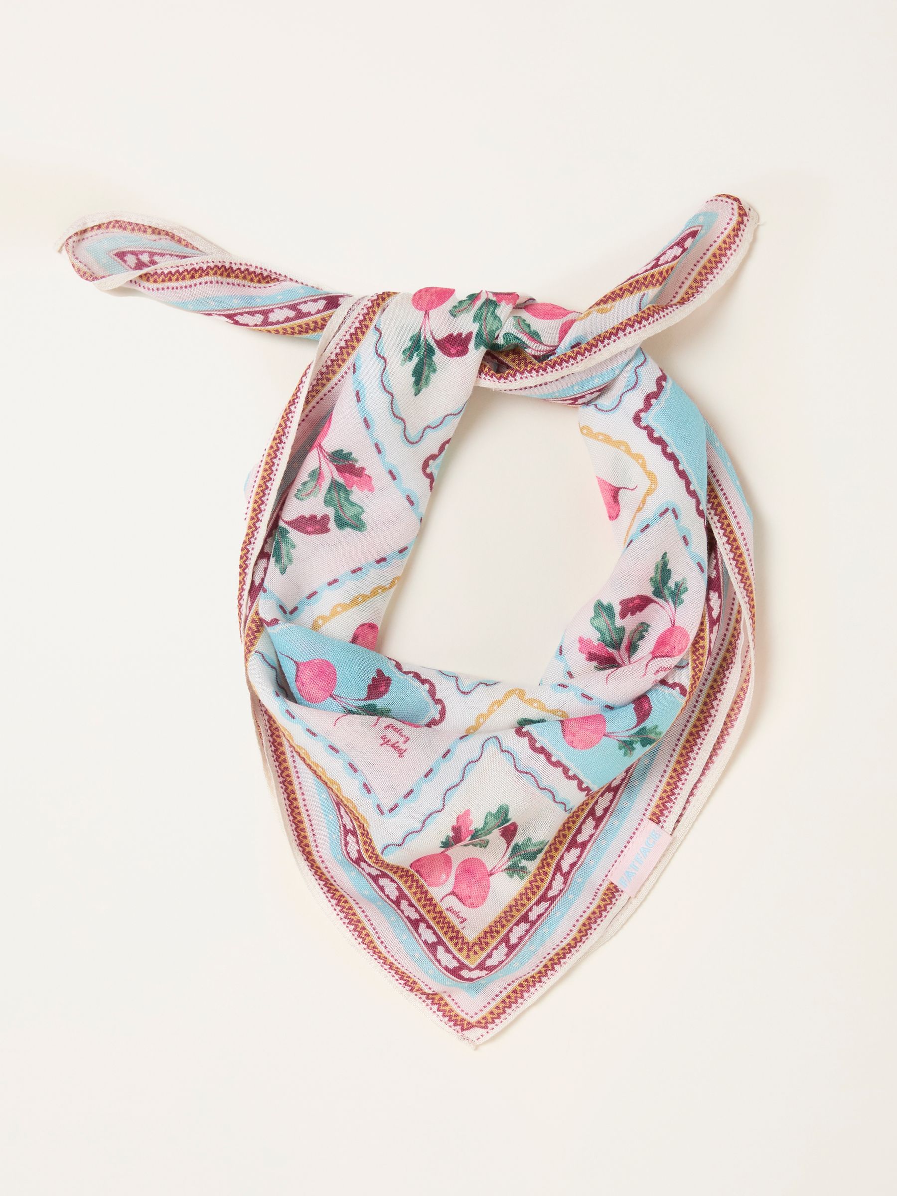 Multi Beetroot Hair Scarf - Image 2 of 3