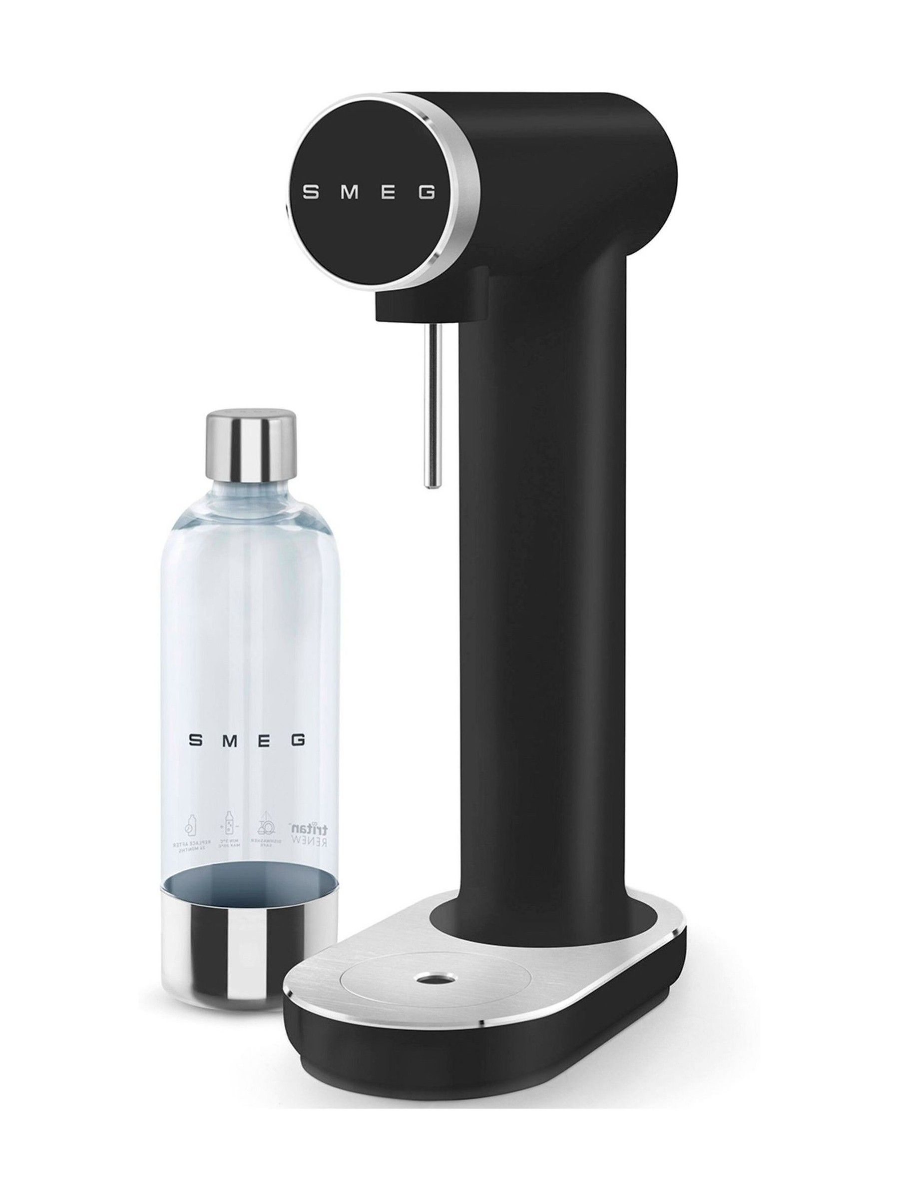 Matte Black 800ml Soda Maker - Image 5 of 9