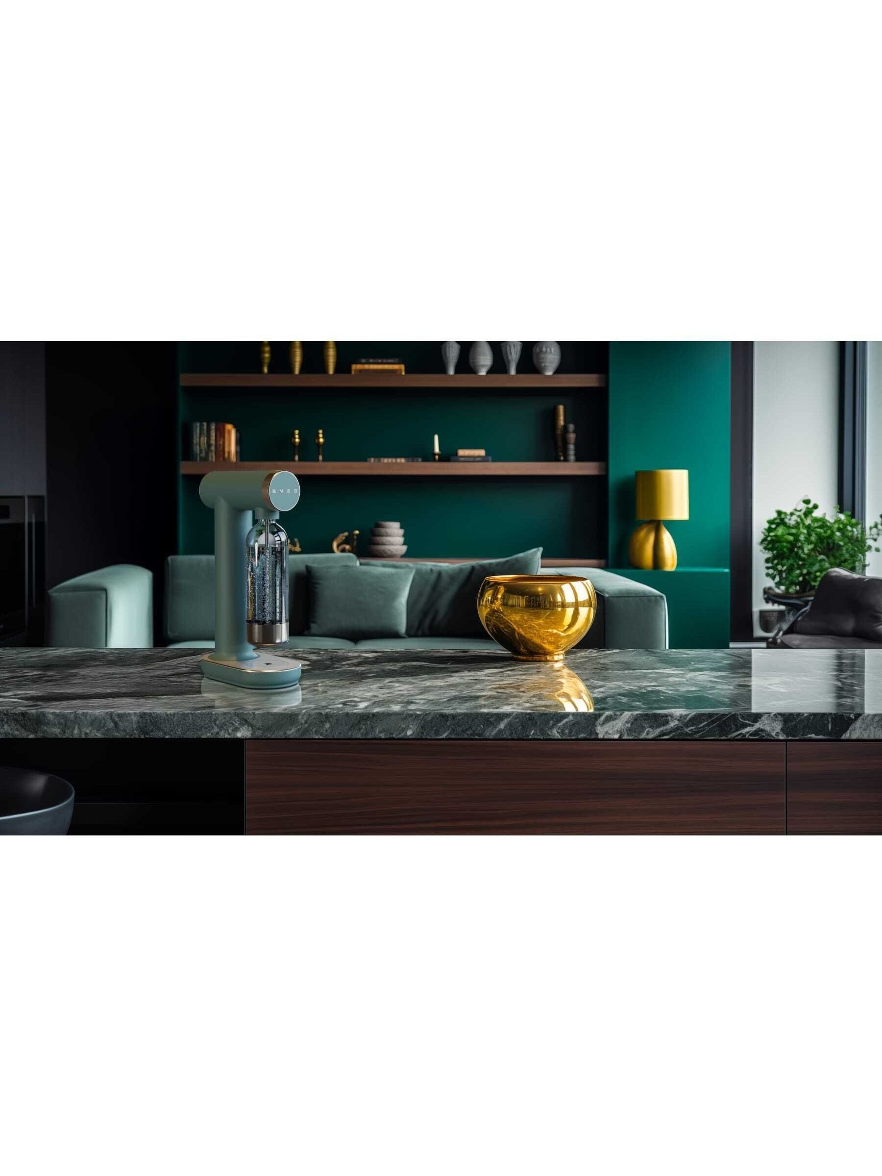 Emerald Green 800ml Soda Maker - Image 6 of 8