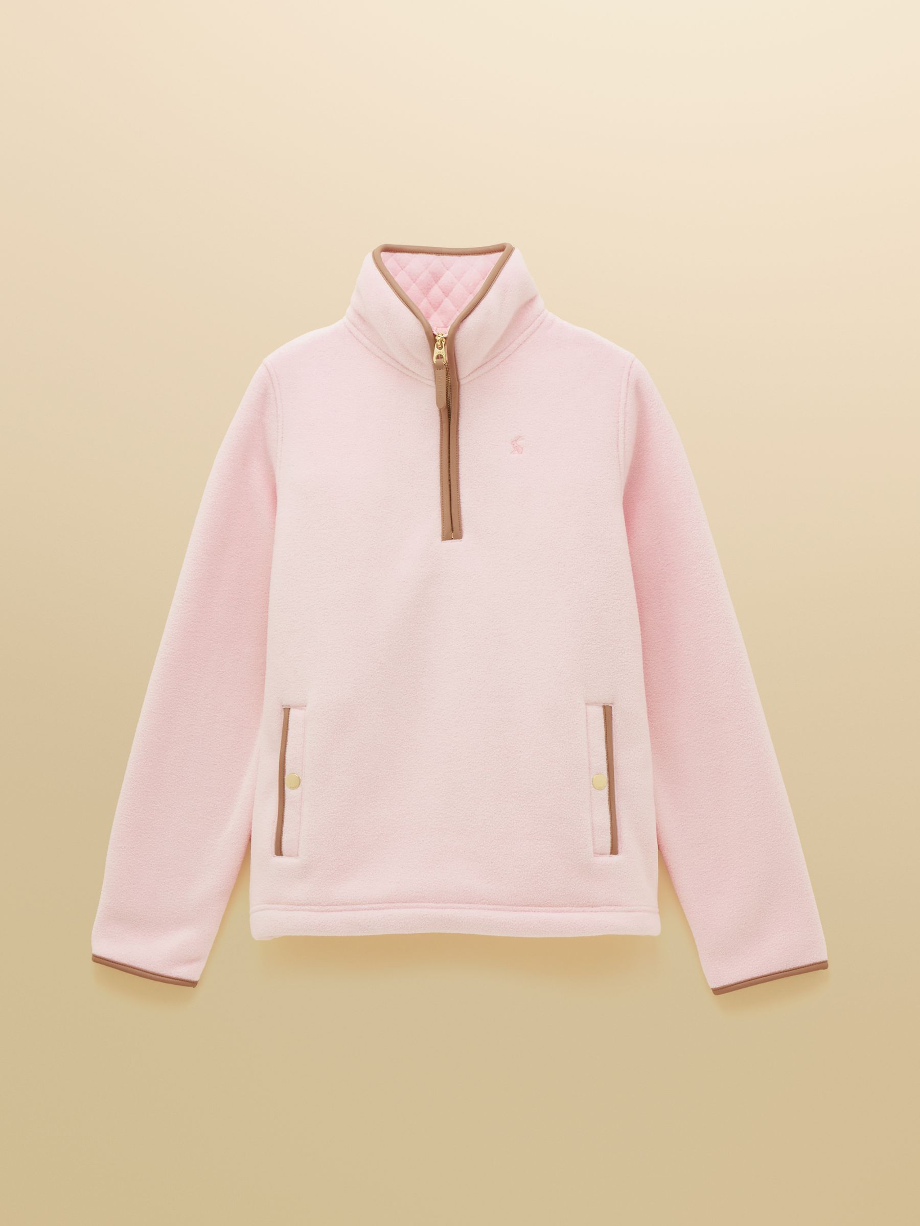 Heritage Light Pink Quarter Zip Polar Fleece - Image 10 of 10