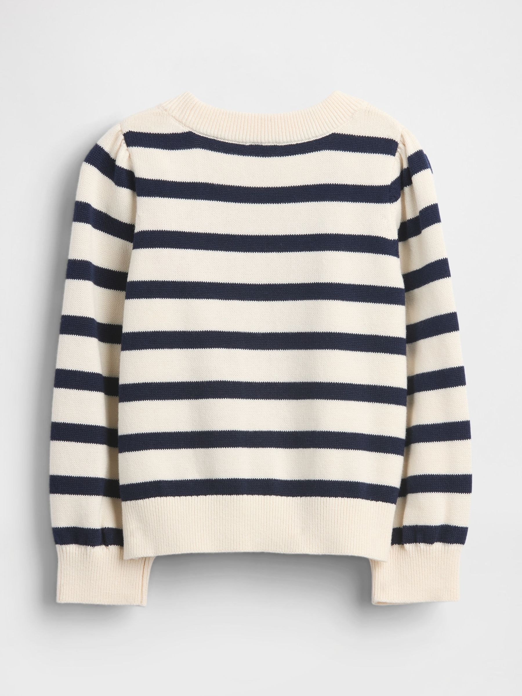 Cream Crew Neck Jumper - Image 2 of 2 Cream Crew Neck Jumper - Image 2 of 2