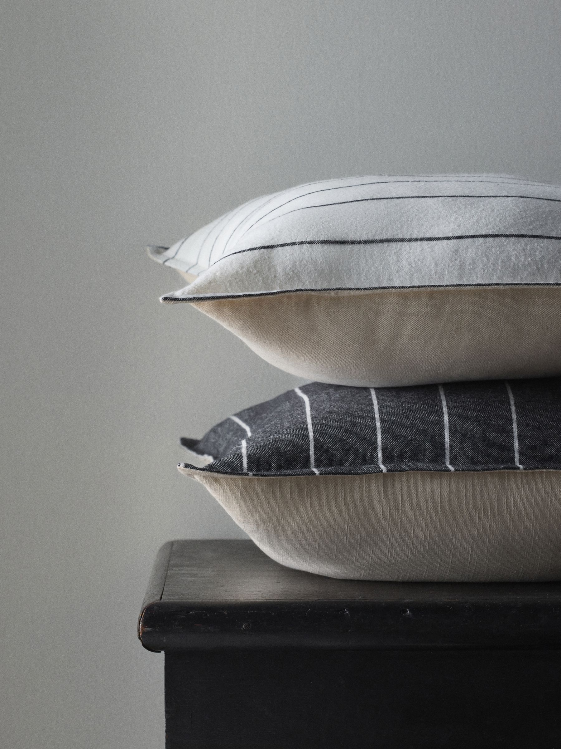 The Set 4 Pack Monochrome Cushion - Image 3 of 4