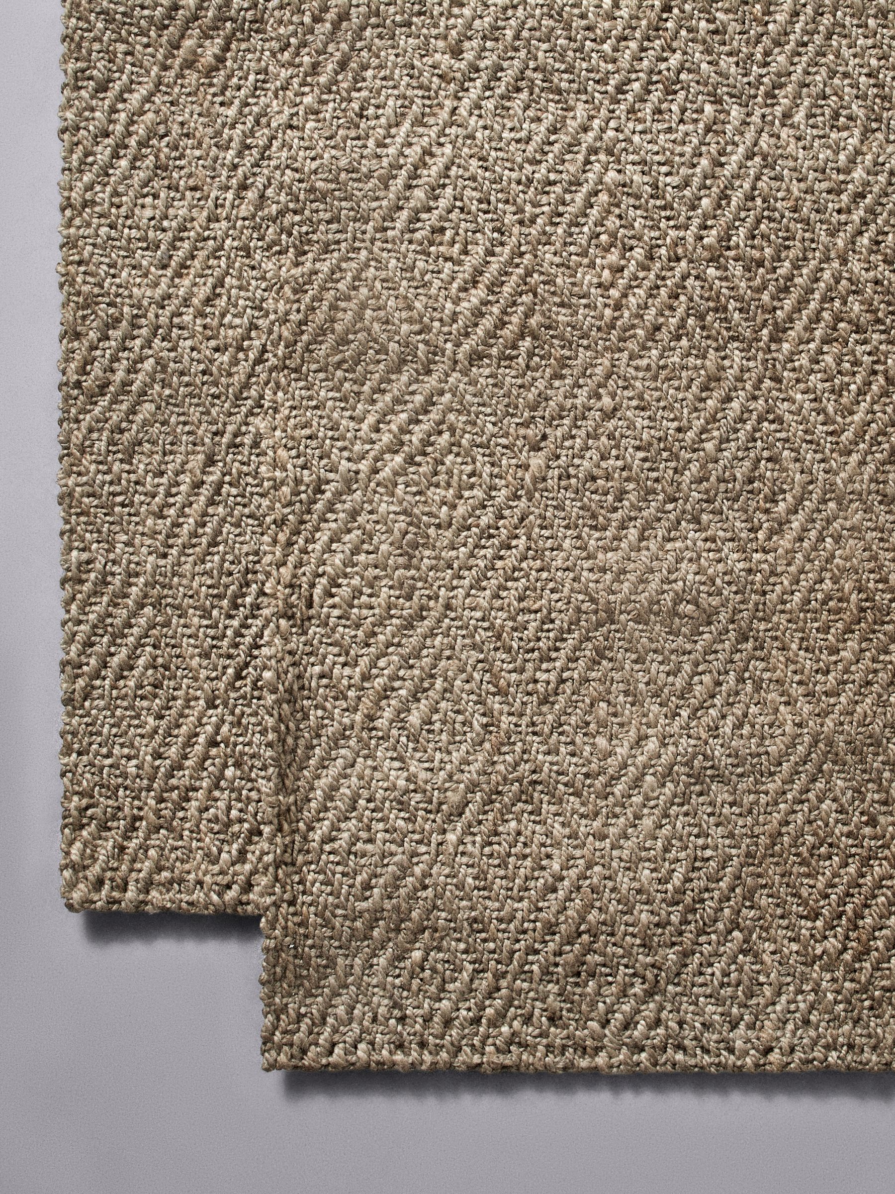 2 Pack Natural Woven Jute Flatweave Runners - Image 2 of 3