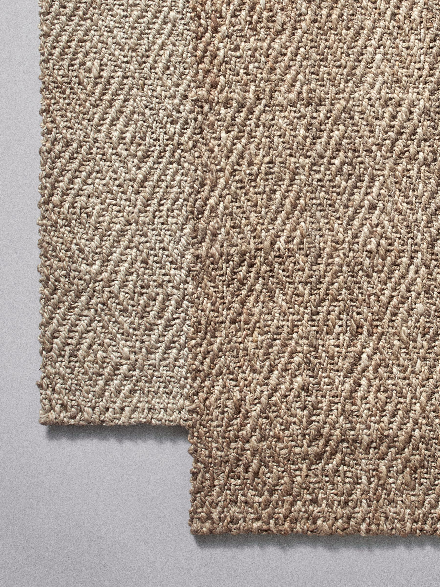 2 Pack Natural Woven Jute Flatweave Rugs - Image 1 of 4