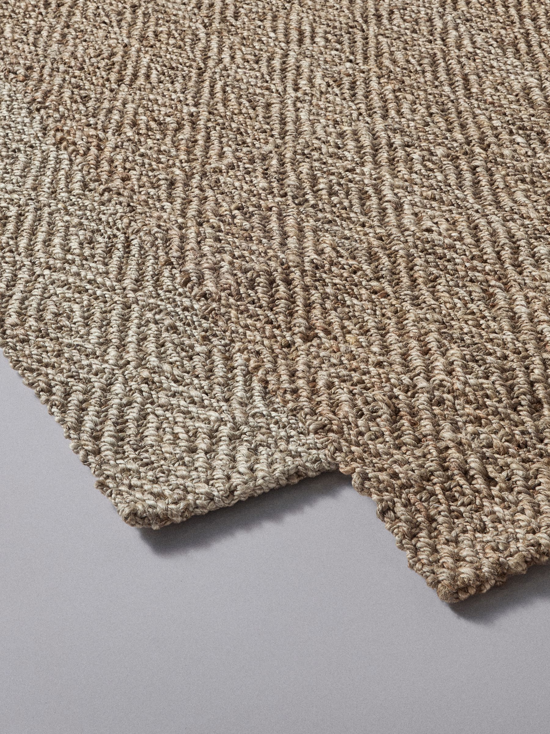 2 Pack Natural Woven Jute Flatweave Rugs - Image 3 of 4