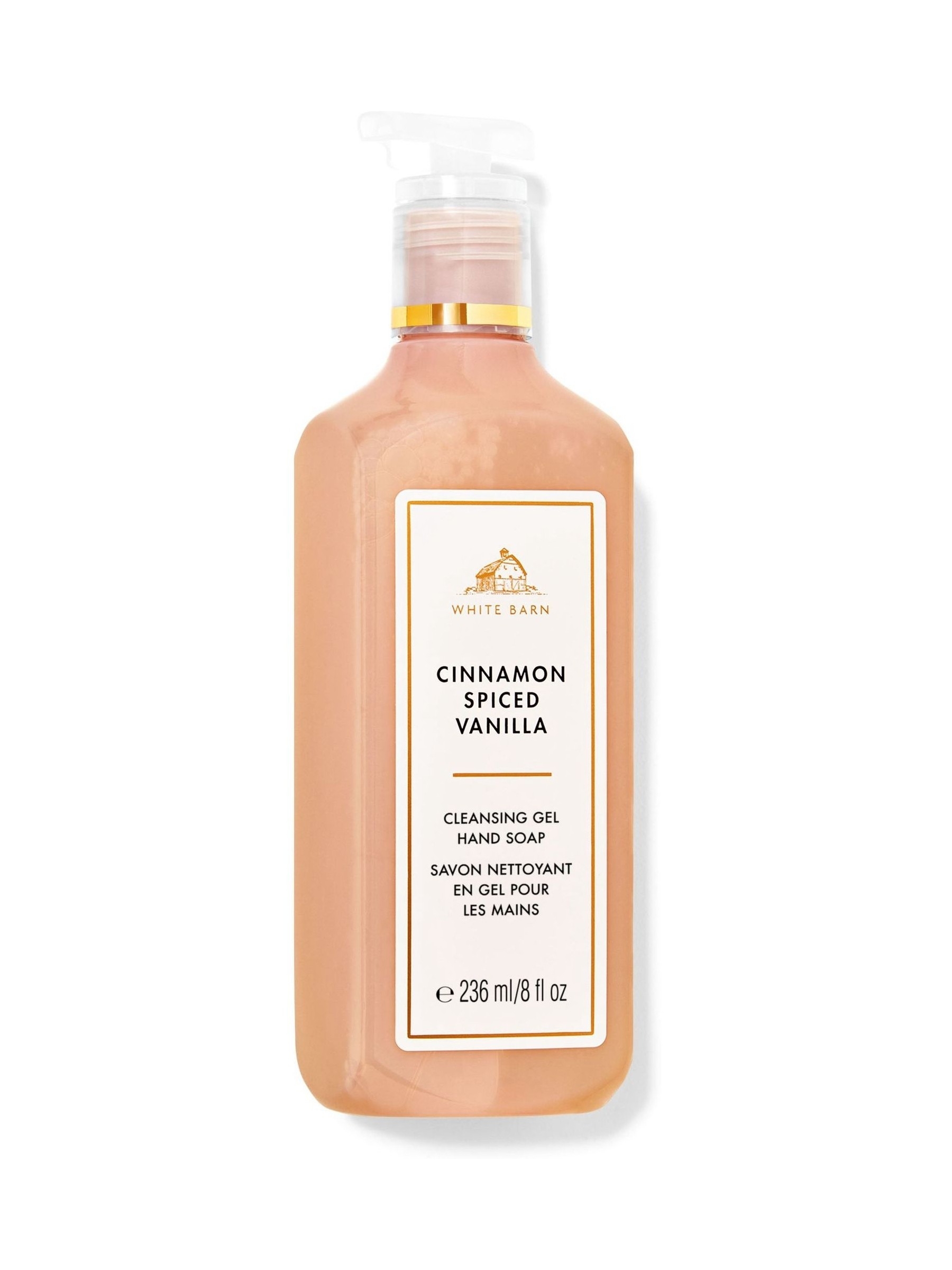 Cinnamon Spiced Vanilla Cleansing Gel Hand Soap 236ml - Image 1 of 2
