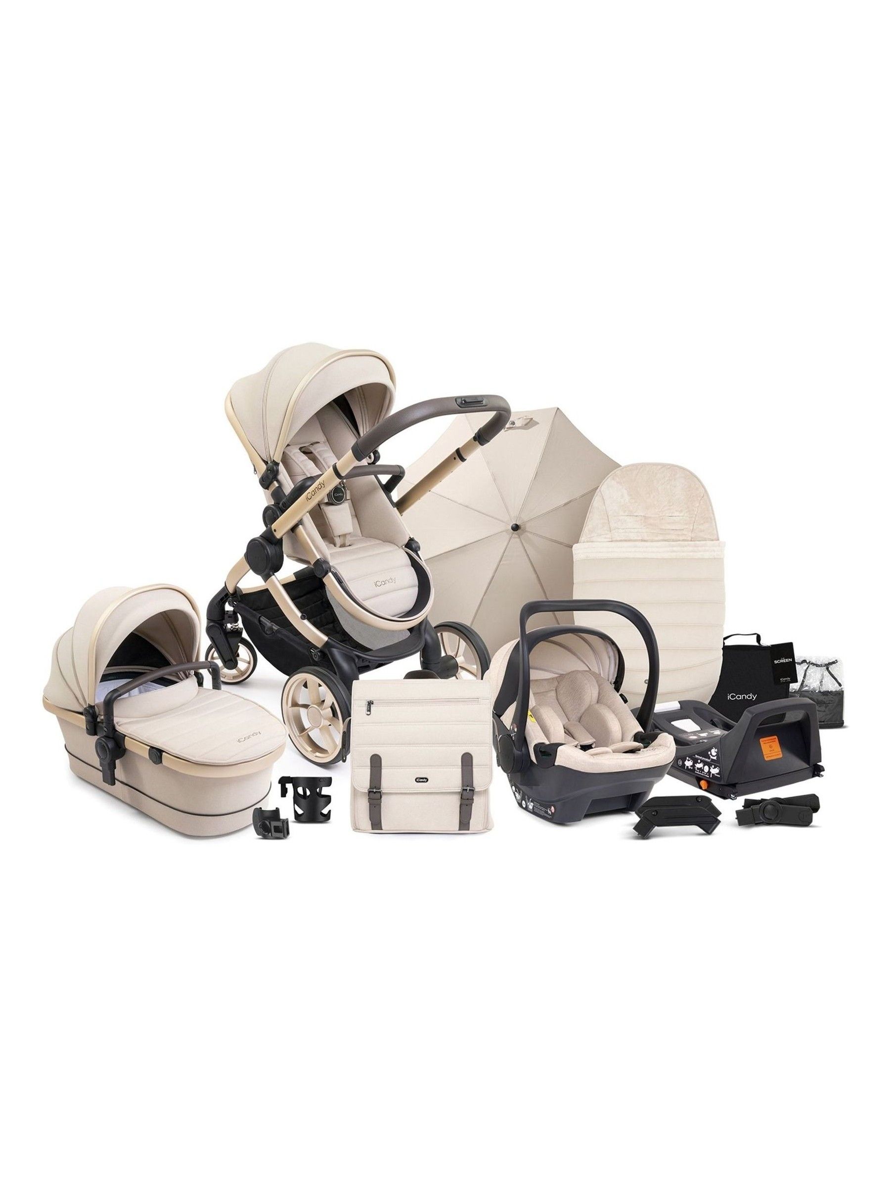 iCandy Biscotti Peach7 Travel System Bundle - Image 1 of 4